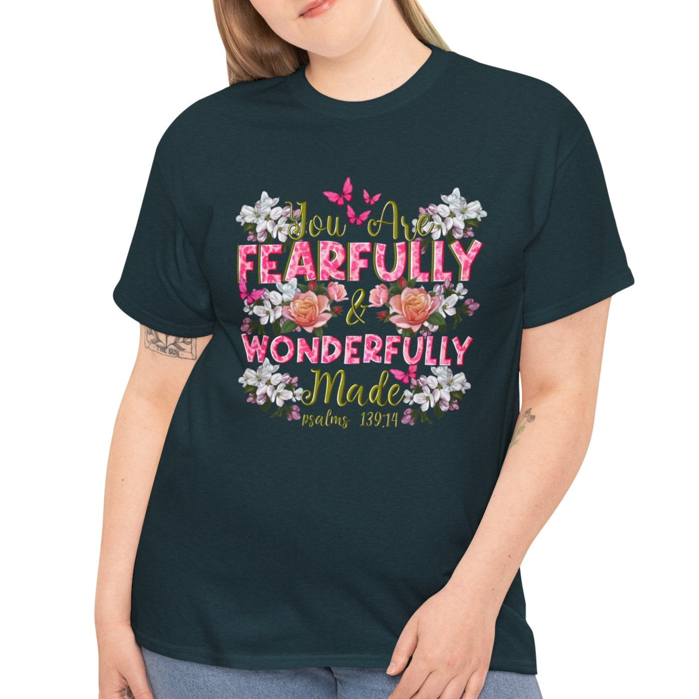 Fearfully & Wonderfully Made Tee - Kim’s Signature Beauty & Accessories (Store description)