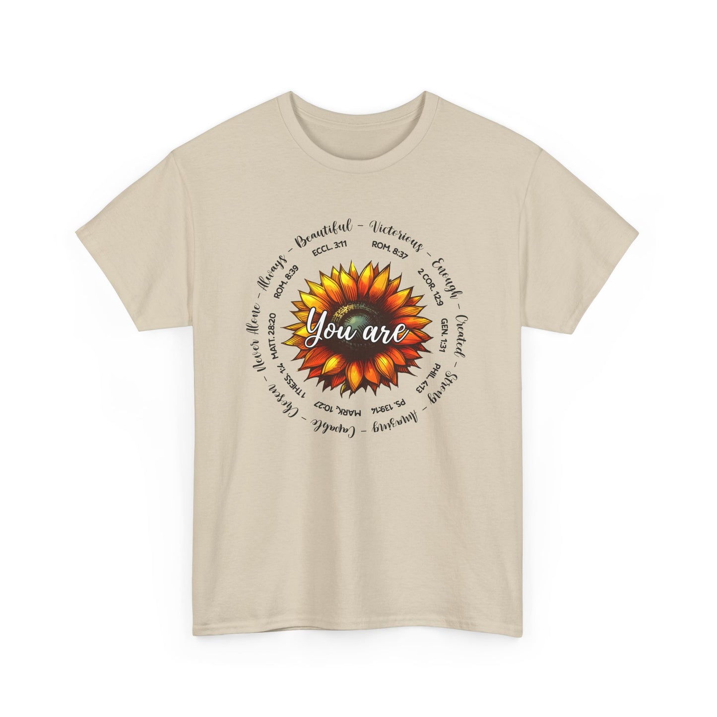 You Are.... Sunflower Faith Tee - Kim’s Signature Beauty & Accessories (Store description)