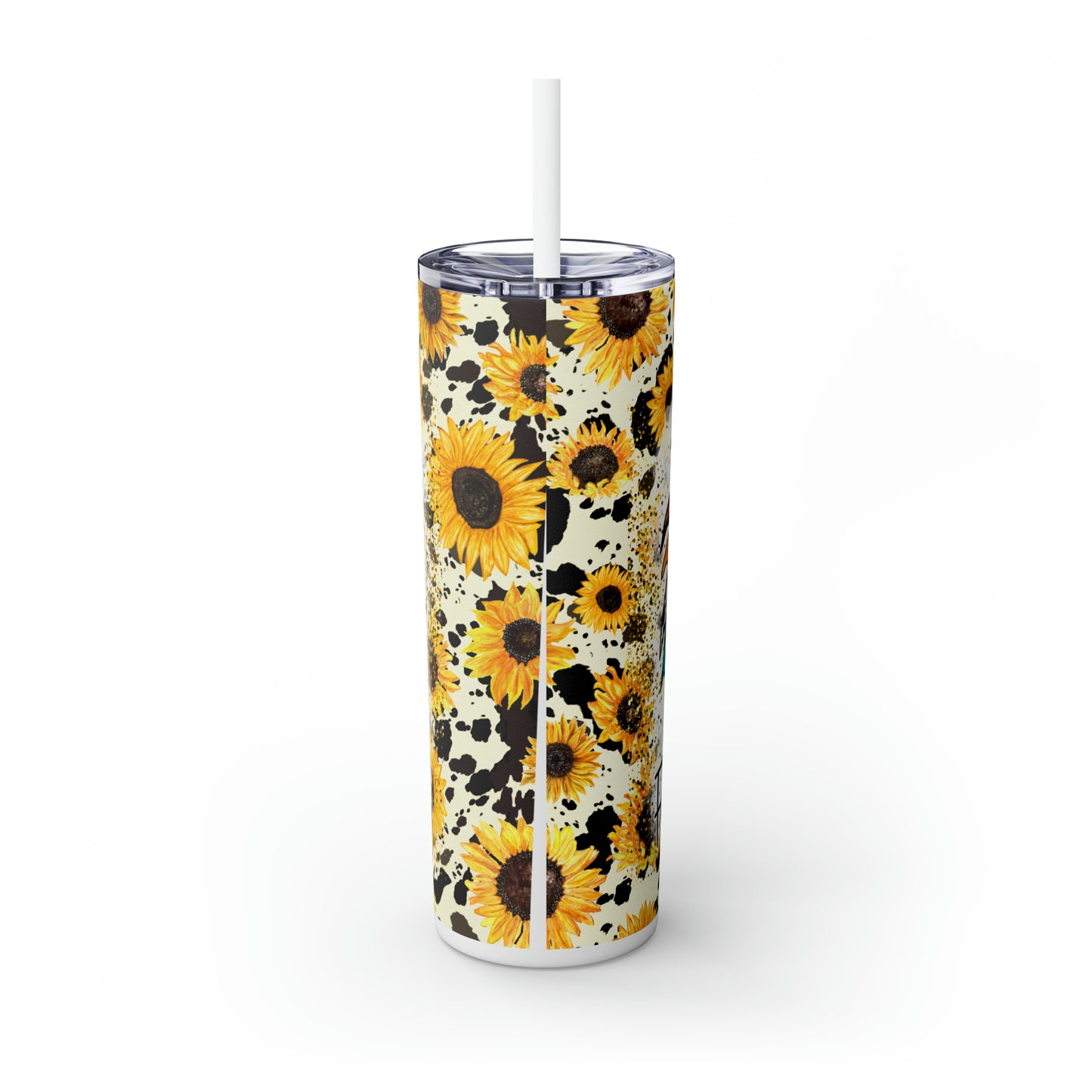 Forever Country | Skinny Tumbler with Straw, 20oz - Kim’s Signature Beauty & Accessories