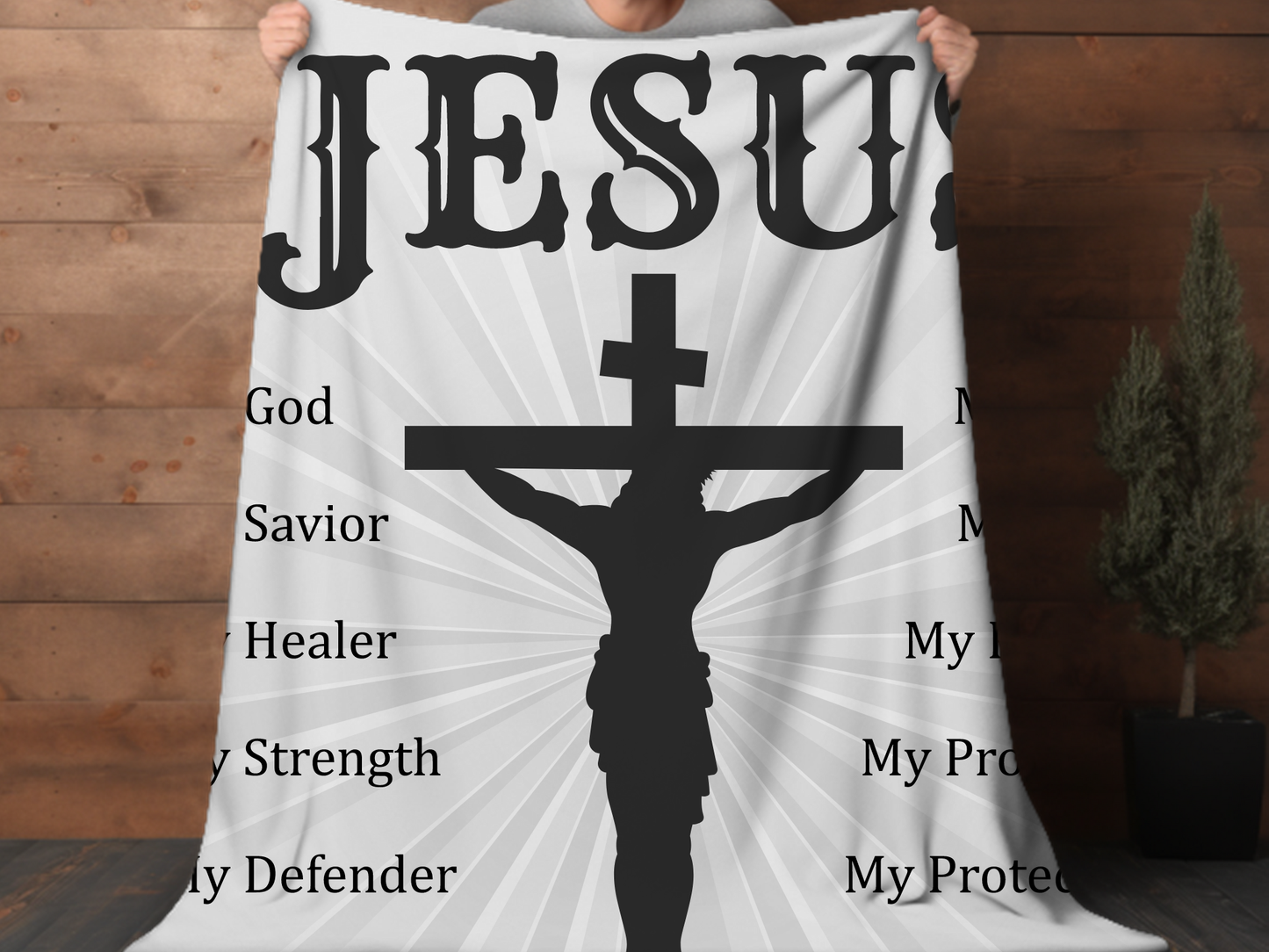 Jesus Blanket (50X60) - Kim’s Signature Beauty & Accessories (Store description)