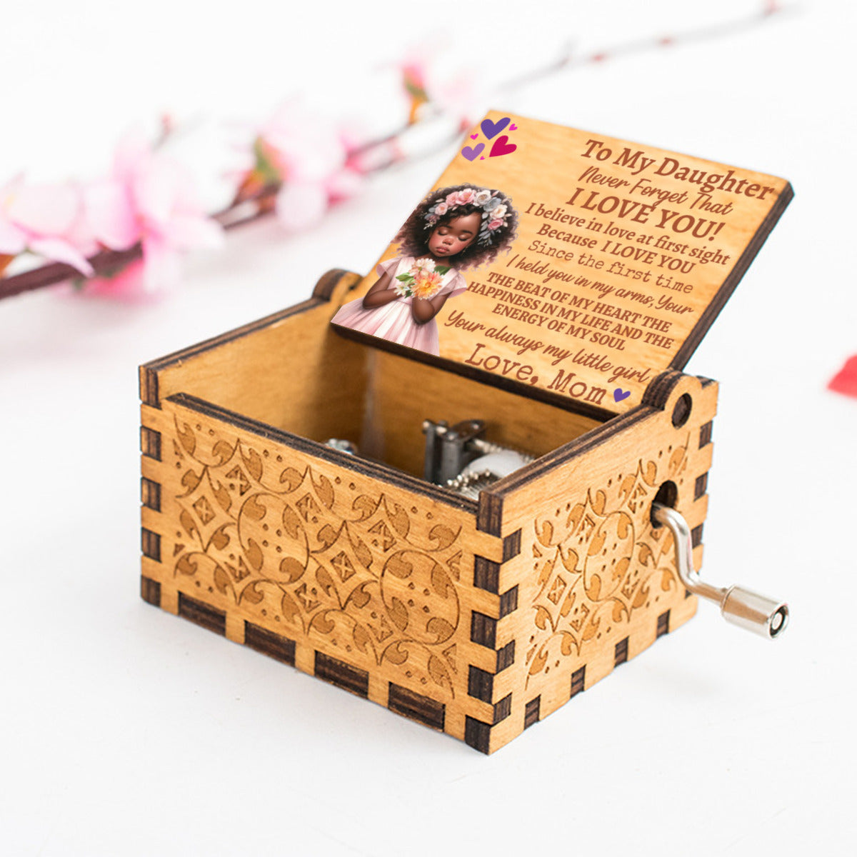 Daughter Message Music Box - Kim’s Signature Beauty & Accessories