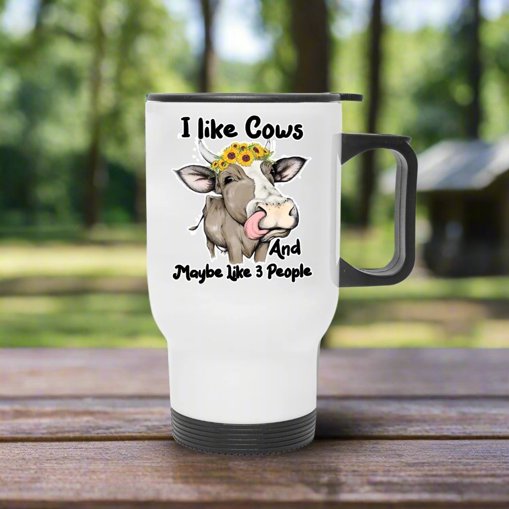 I like Cows & Maybe 3 People | 20oz Tumbler - Kim’s Signature Beauty & Accessories