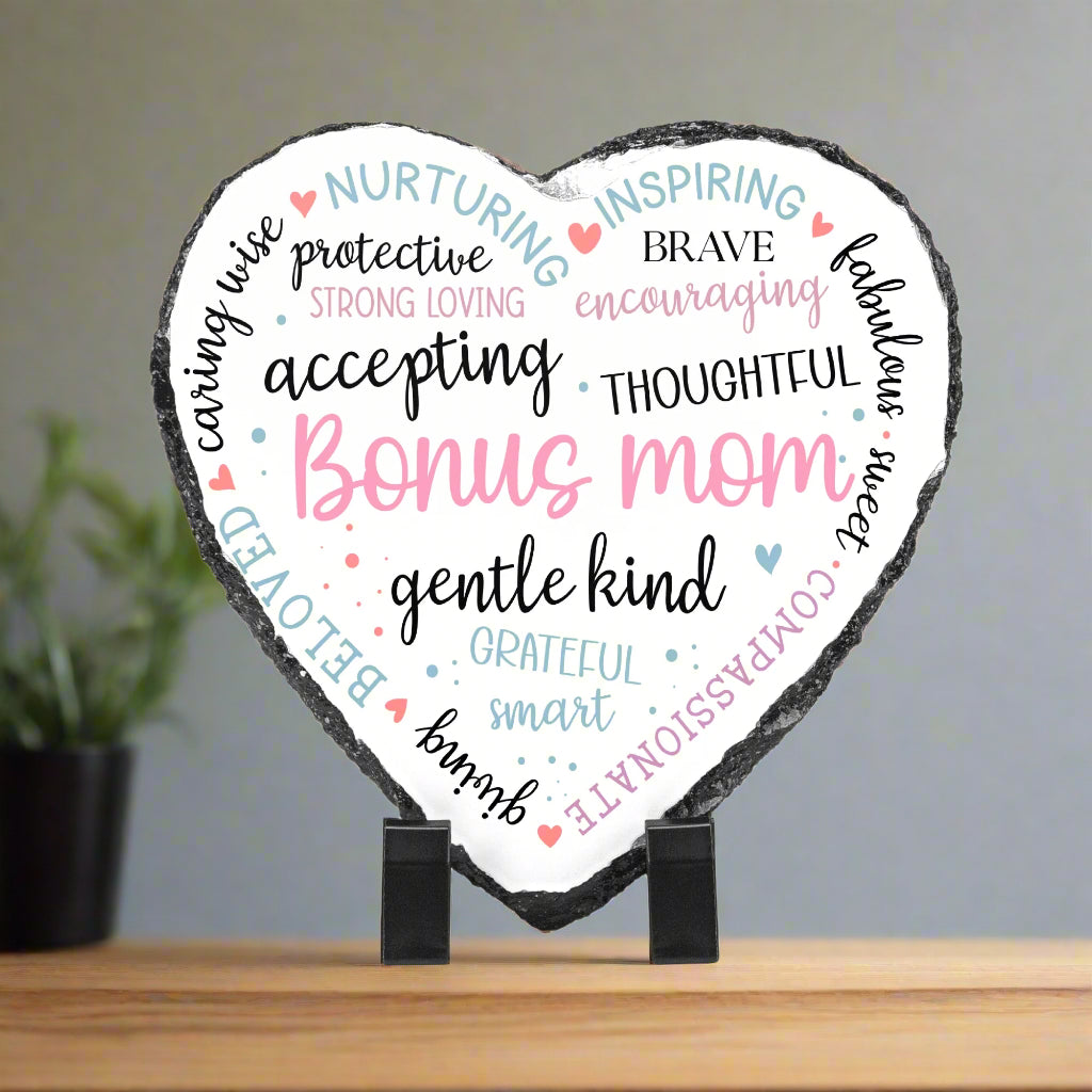 Bonus Mom – Chosen with Love, Plaque - Kim’s Signature Beauty & Accessories