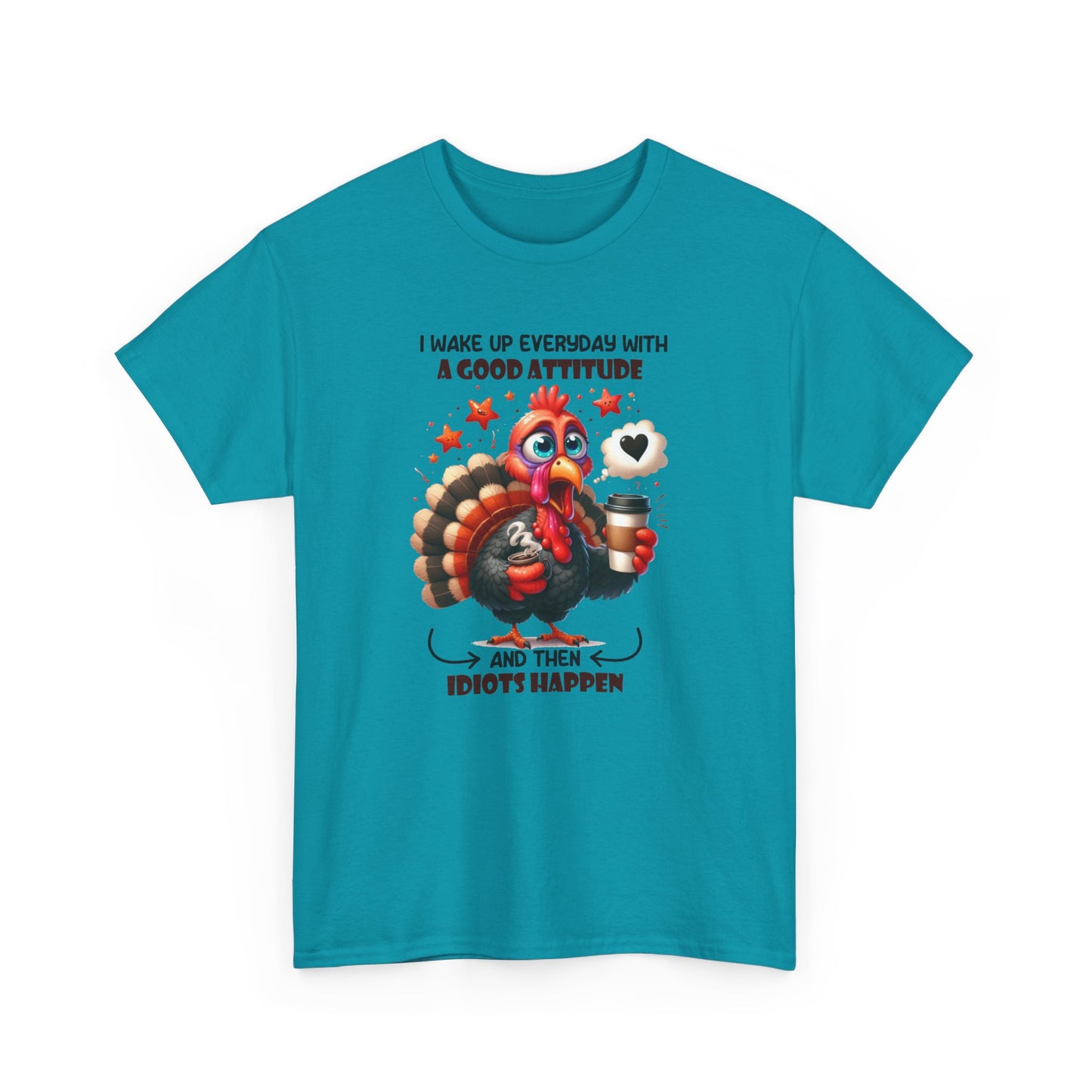 Then Idiots Happen | Cotton Tee - Kim’s Signature Beauty & Accessories (Store description)