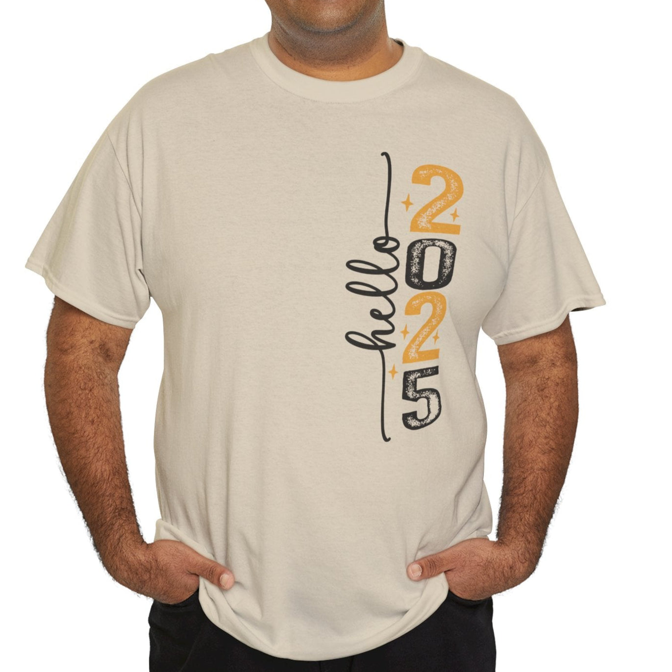 Hello 2025 Tee (front & Back Print) - Kim’s Signature Beauty & Accessories (Store description)