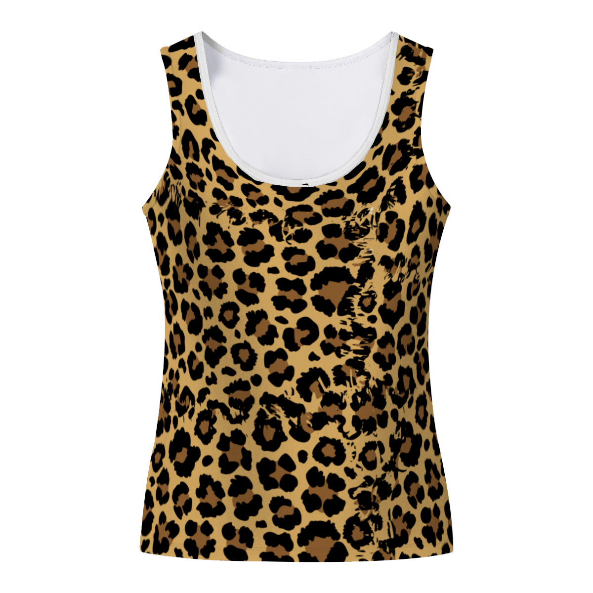 Brushed Leopard Tank Top - Kim’s Signature Beauty & Accessories (Store description)