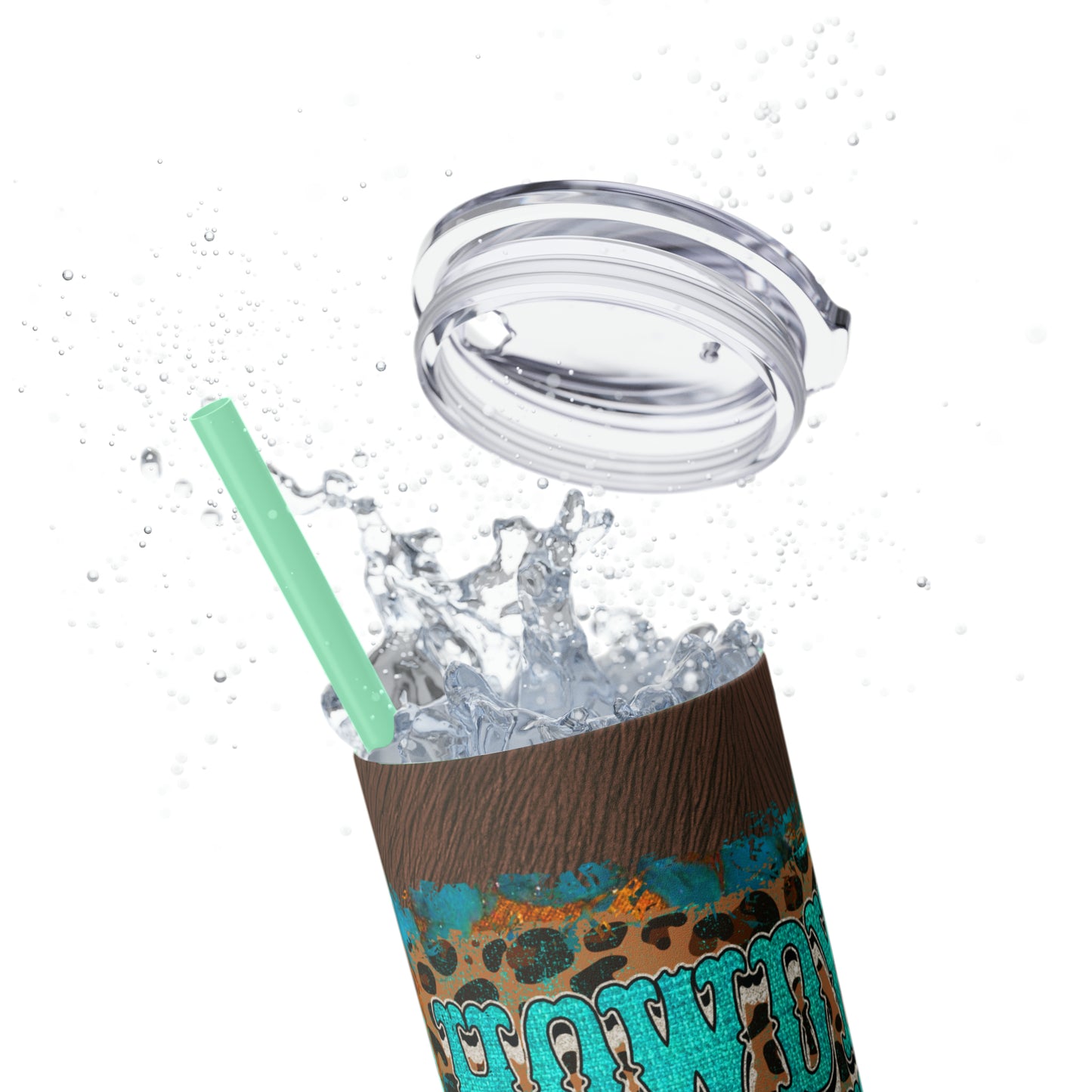 Howdy! | Skinny Tumbler with Straw, 20oz - Kim’s Signature Beauty & Accessories (Store description)