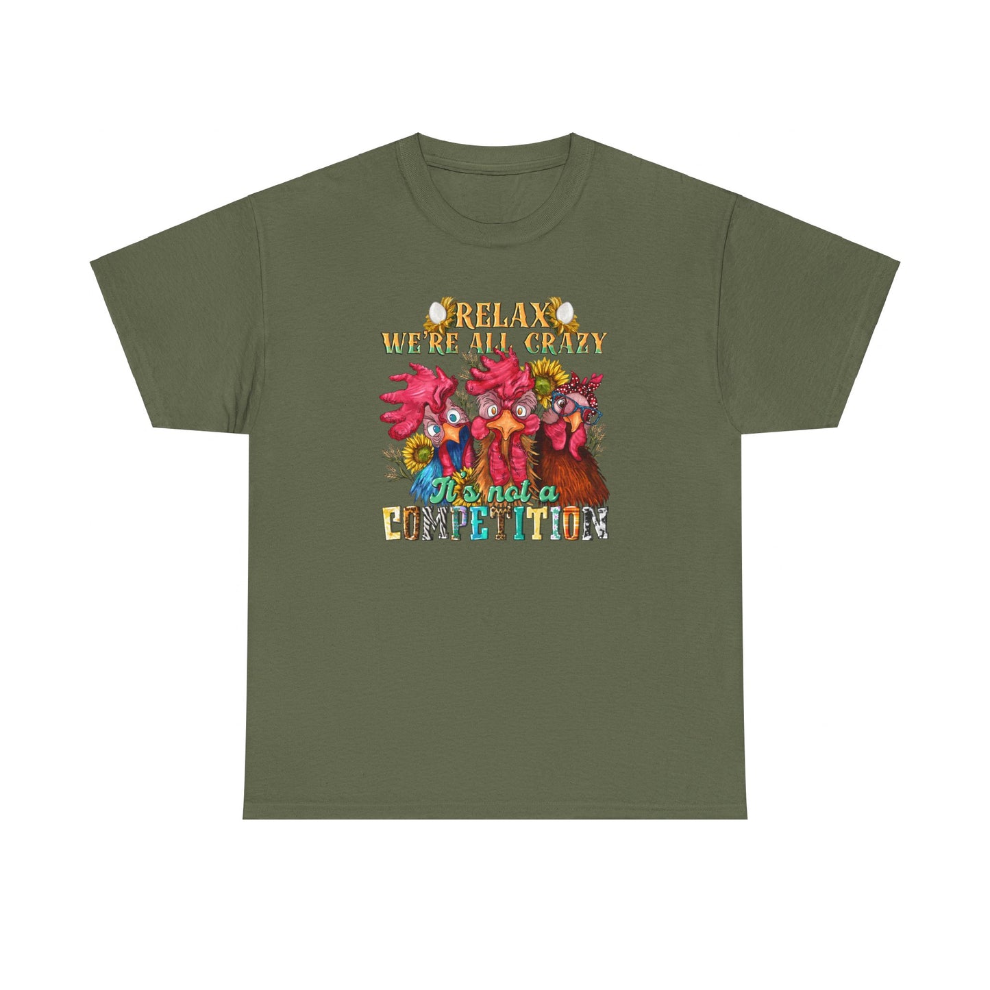 We're All Crazy | Cotton Tee - Kim’s Signature Beauty & Accessories (Store description)