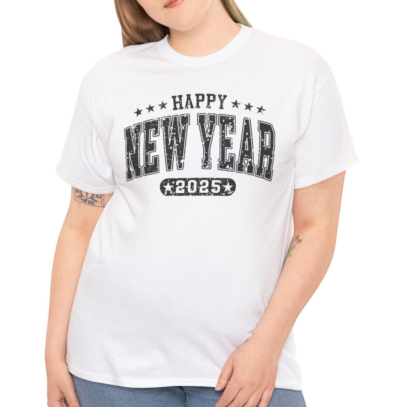 Happy New Year 2025 Unisex Tee - Kim’s Signature Beauty & Accessories (Store description)