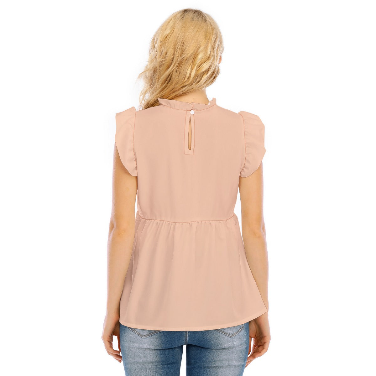 Pale Pink Women's Blouse - Kim’s Signature Beauty & Accessories (Store description)