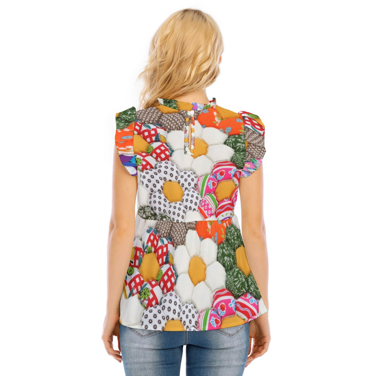 Flower Patch Blouse - Kim’s Signature Beauty & Accessories (Store description)