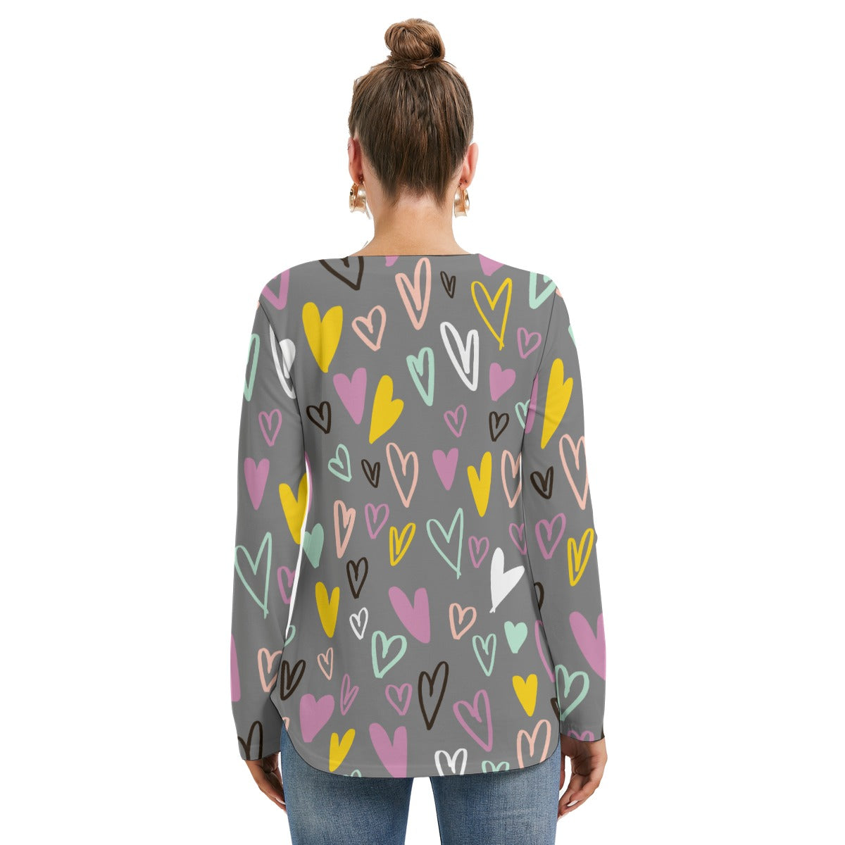 Heart Mania Blouse - Kim’s Signature Beauty & Accessories