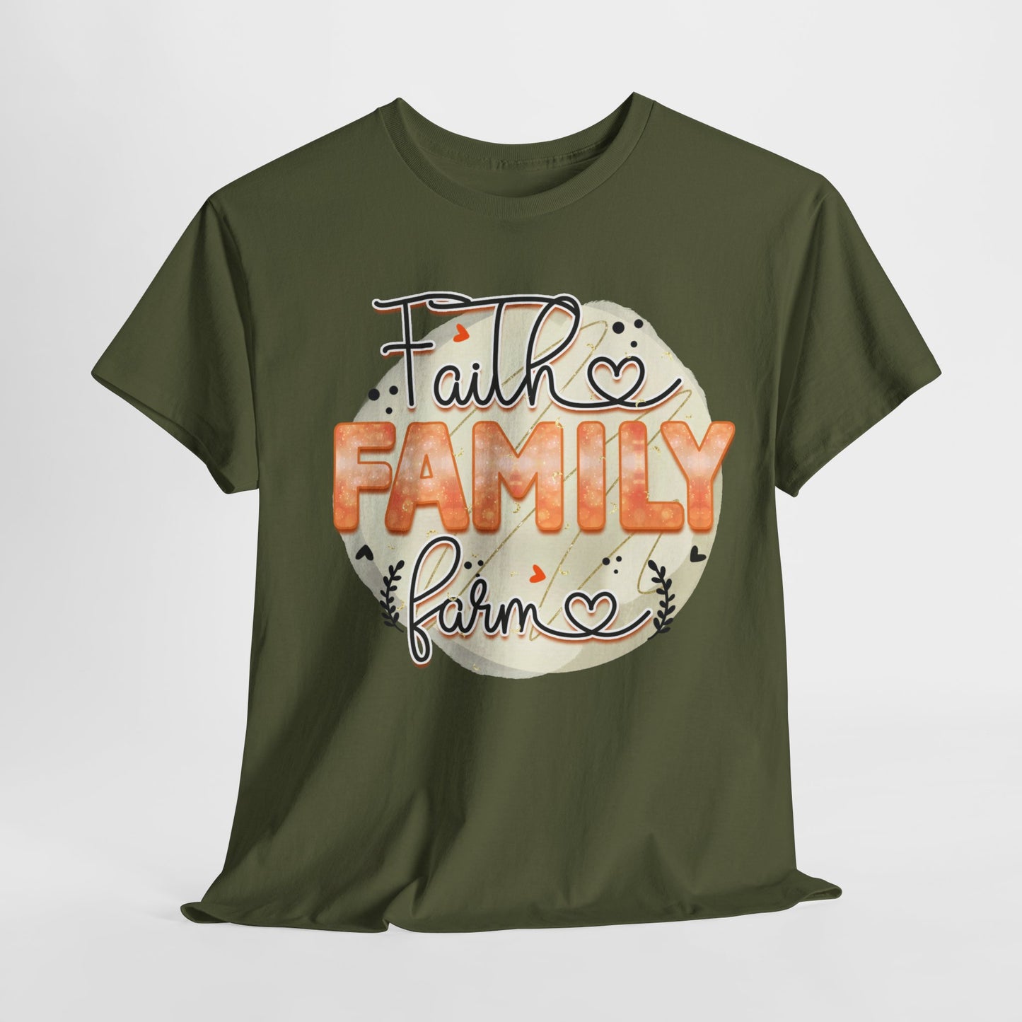 Faith, Family, Farm Tee - Kim’s Signature Beauty & Accessories (Store description)