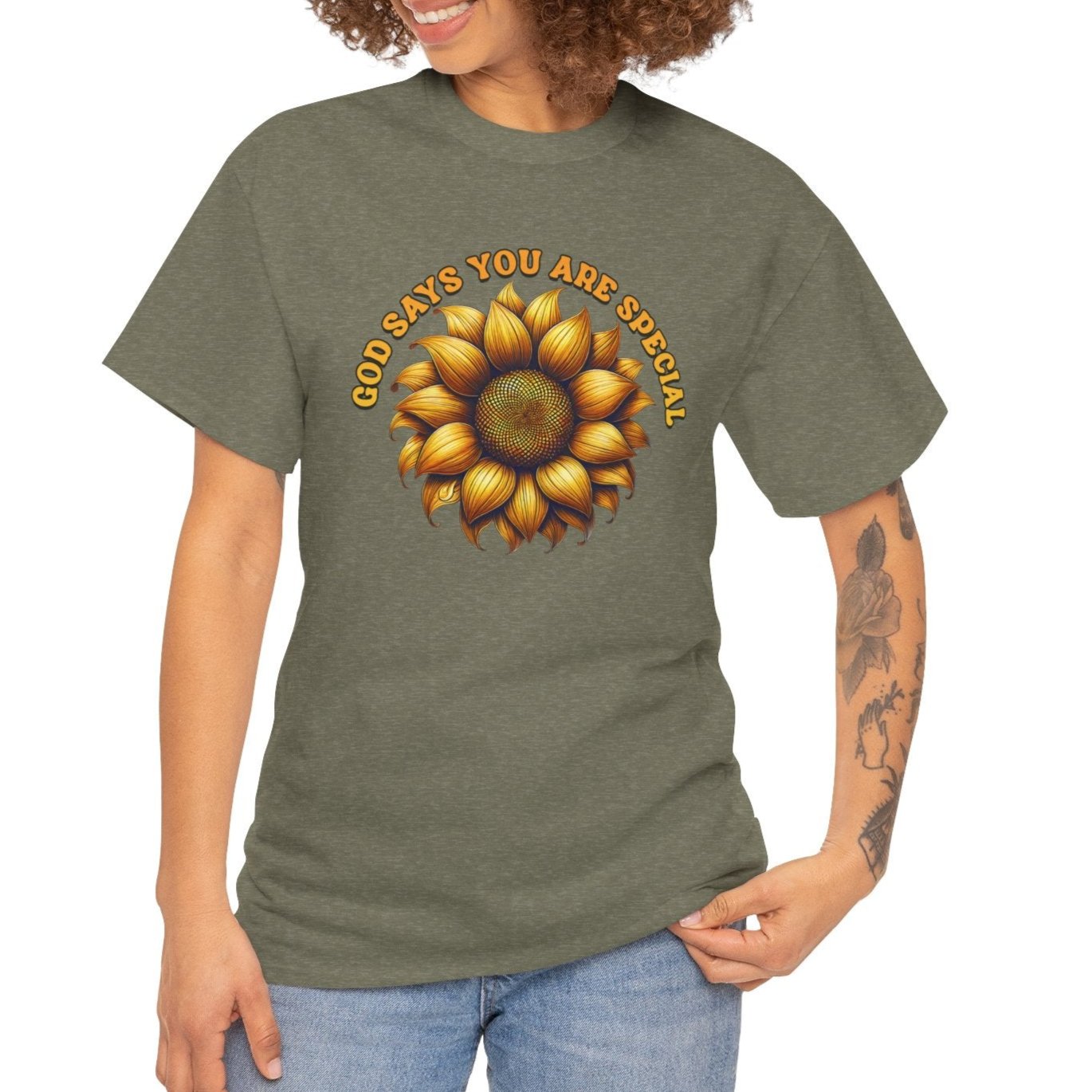 God Says You are Special Tee - Kim’s Signature Beauty & Accessories (Store description)