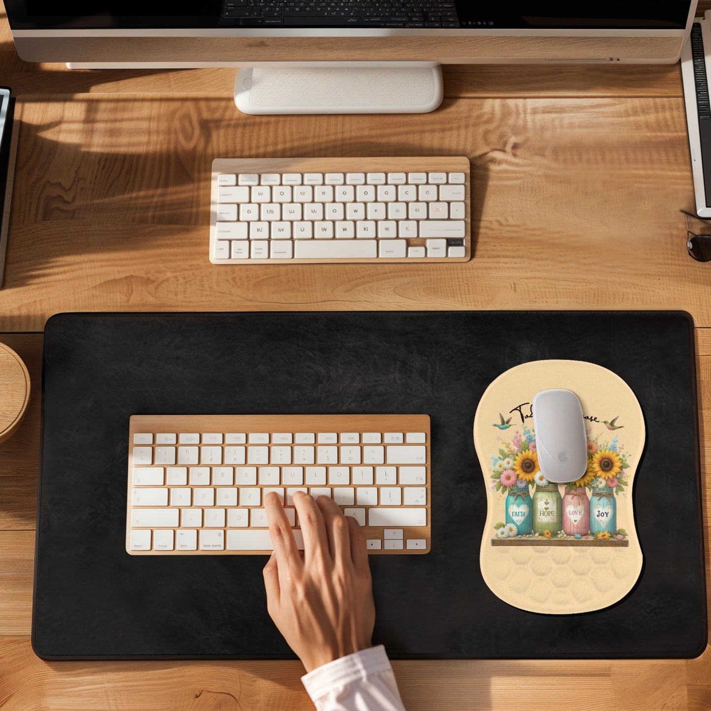 Today I choose..... Mouse Pad with Wrist Rest - Kim’s Signature Beauty & Accessories (Store description)
