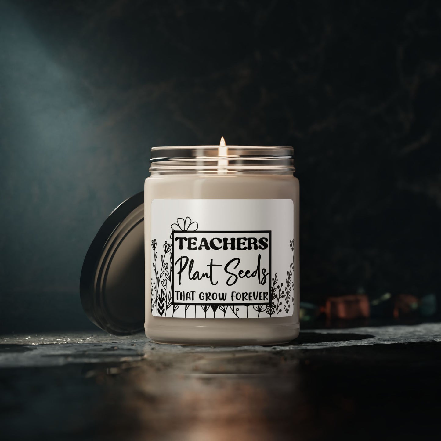 Teachers Plant Seeds Candle - Kim’s Signature Beauty & Accessories (Store description)