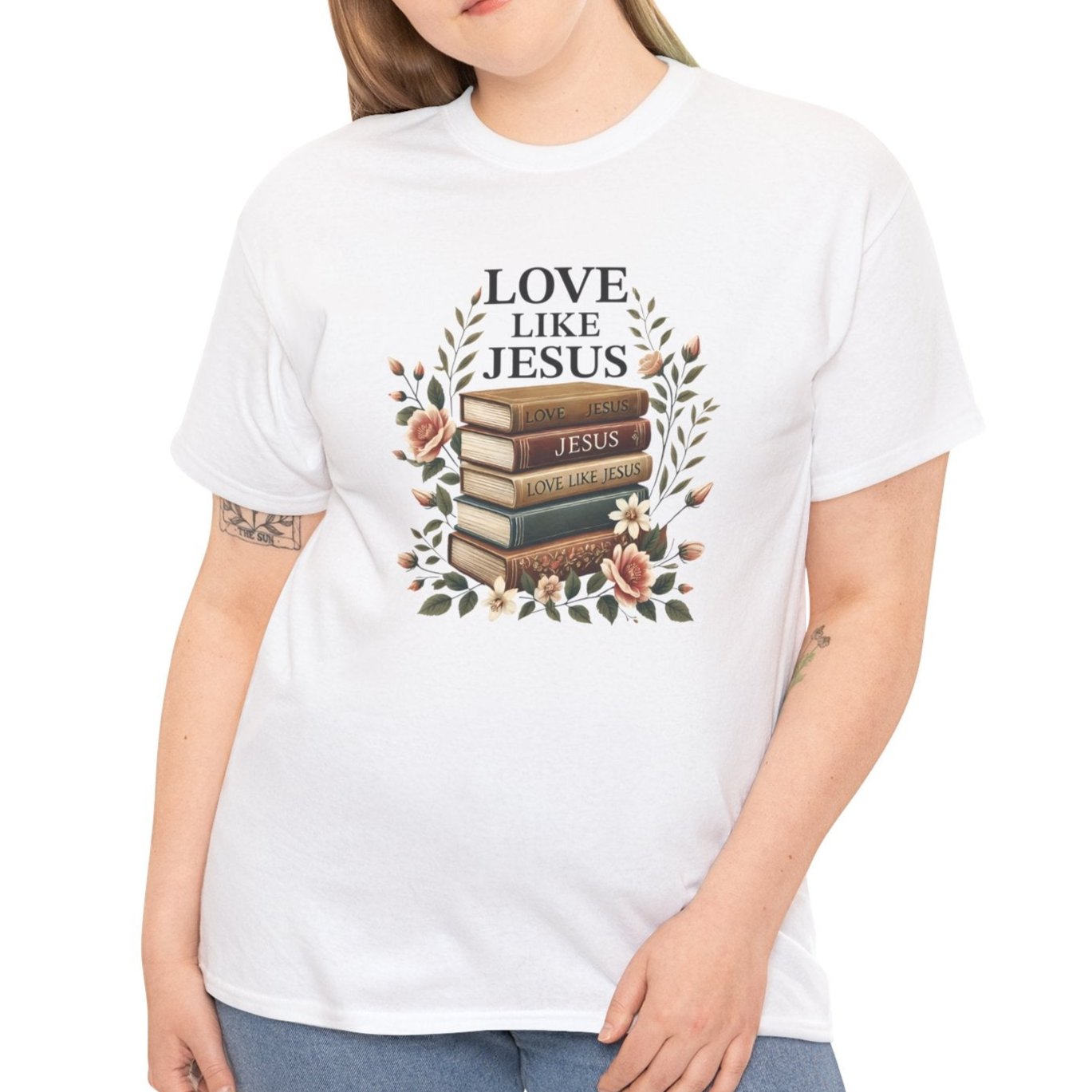 Love Like Jesus Tee - Kim’s Signature Beauty & Accessories (Store description)