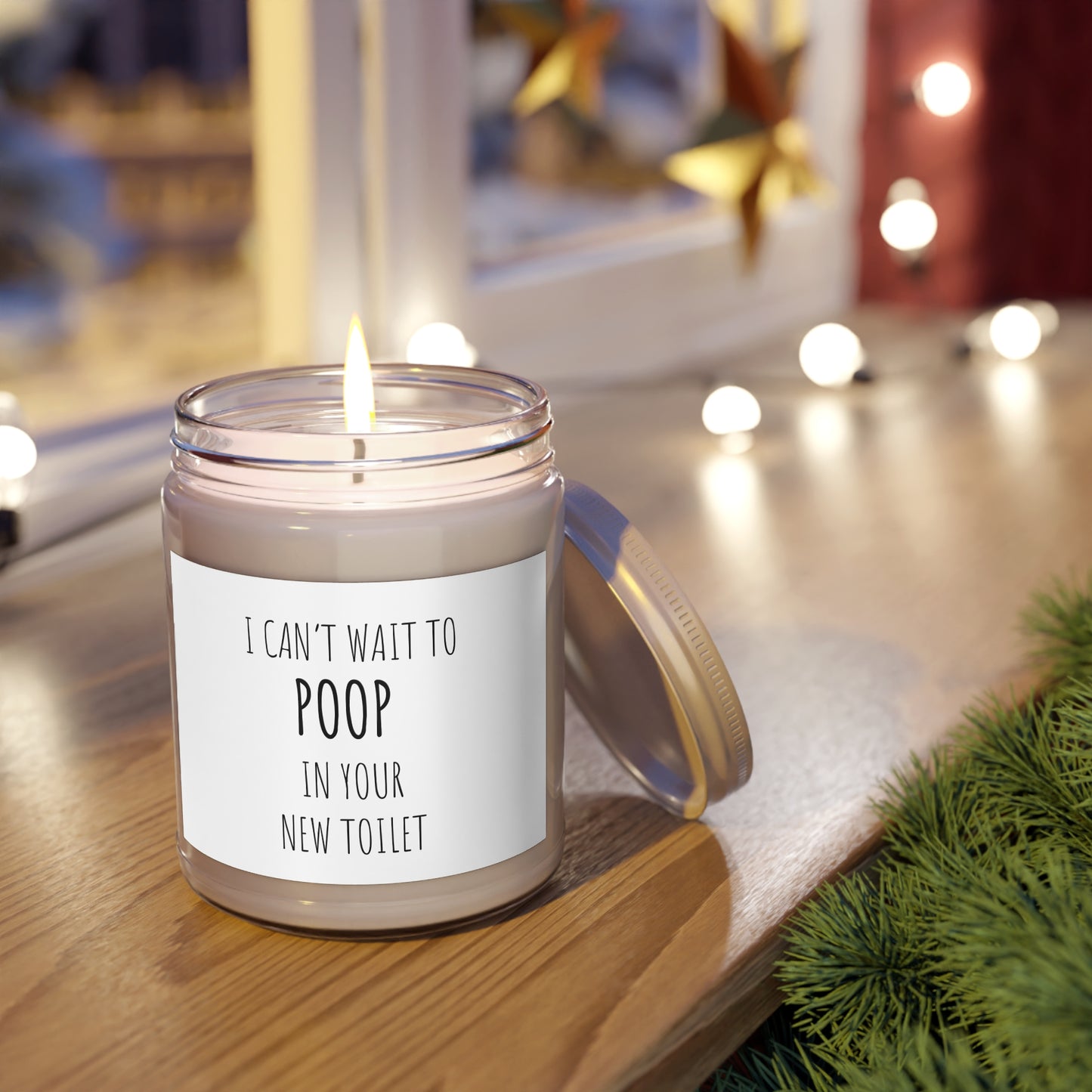 Can't wait To Poop in your New Toilet | Candles, 9oz - Kim’s Signature Beauty & Accessories (Store description)