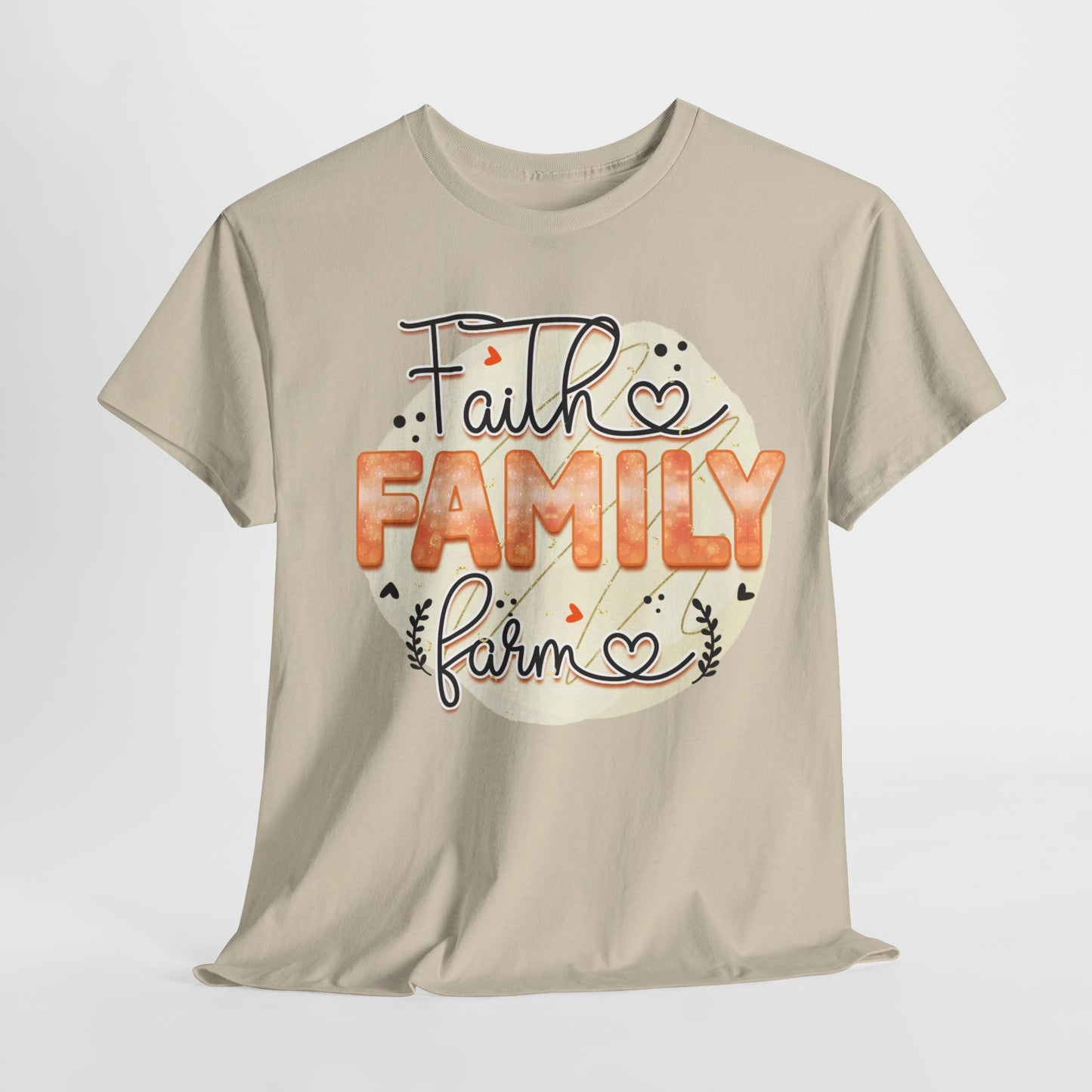 Faith, Family, Farm Tee - Kim’s Signature Beauty & Accessories (Store description)