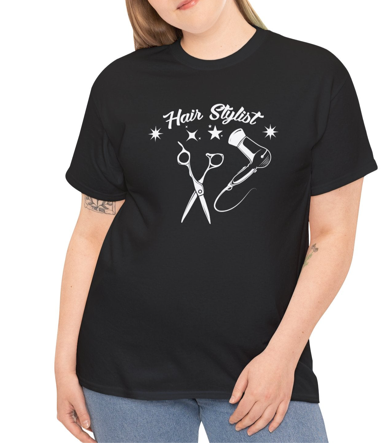 Hair Stylist Cotton Tee - Kim’s Signature Beauty & Accessories