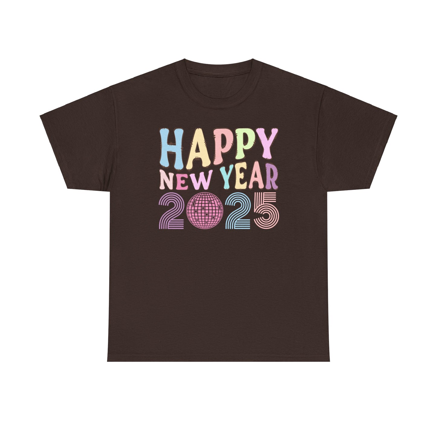 Happy New Year 2025 Retro Tee - Kim’s Signature Beauty & Accessories (Store description)
