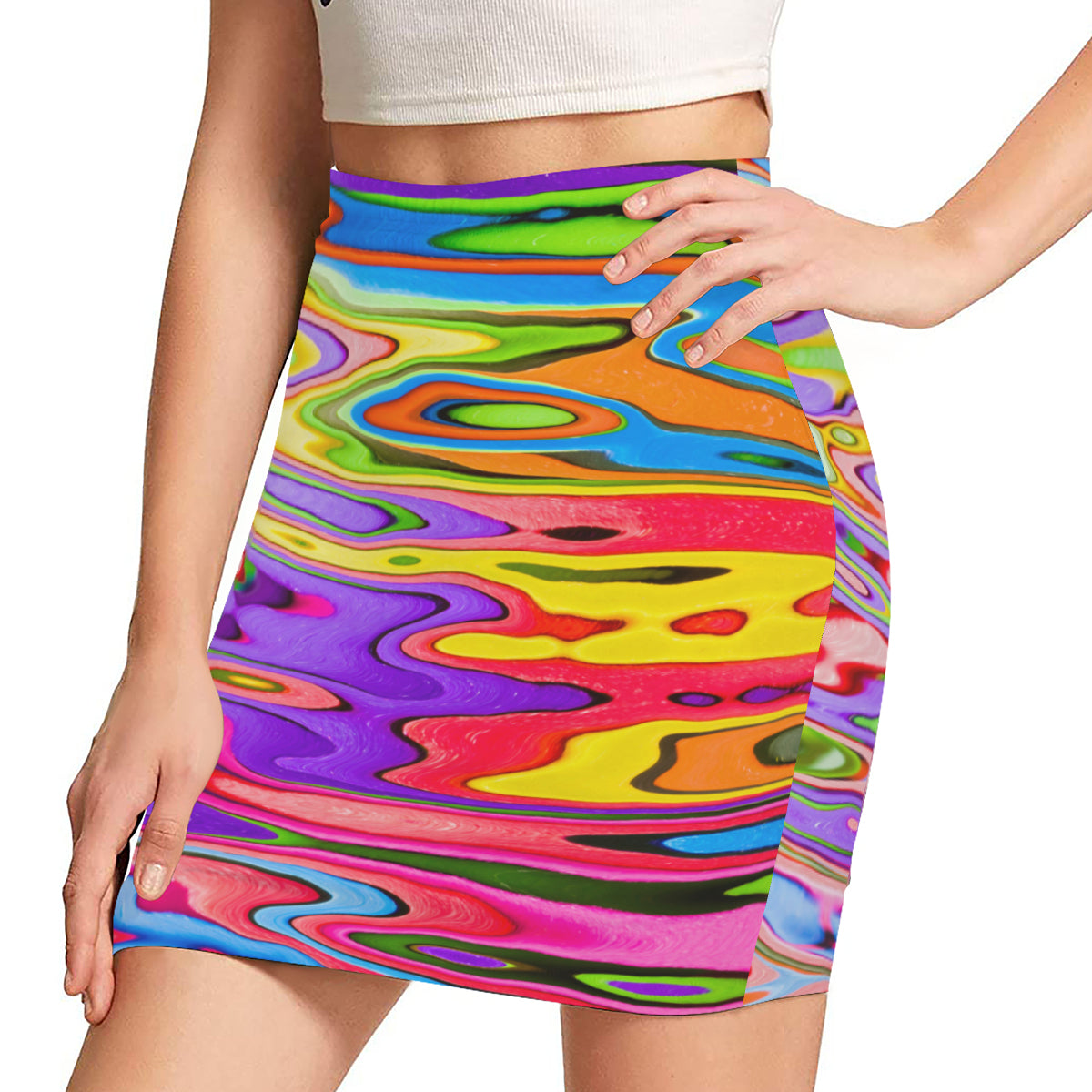 Splash of Color Skirt - Kim’s Signature Beauty & Accessories