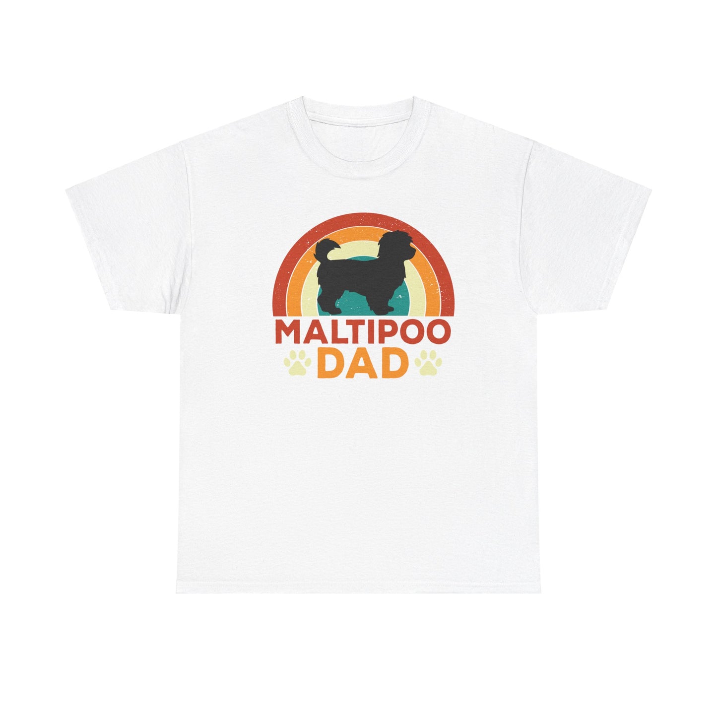 Maltipoo Dad | Heavy Cotton Tee - Kim’s Signature Beauty & Accessories (Store description)