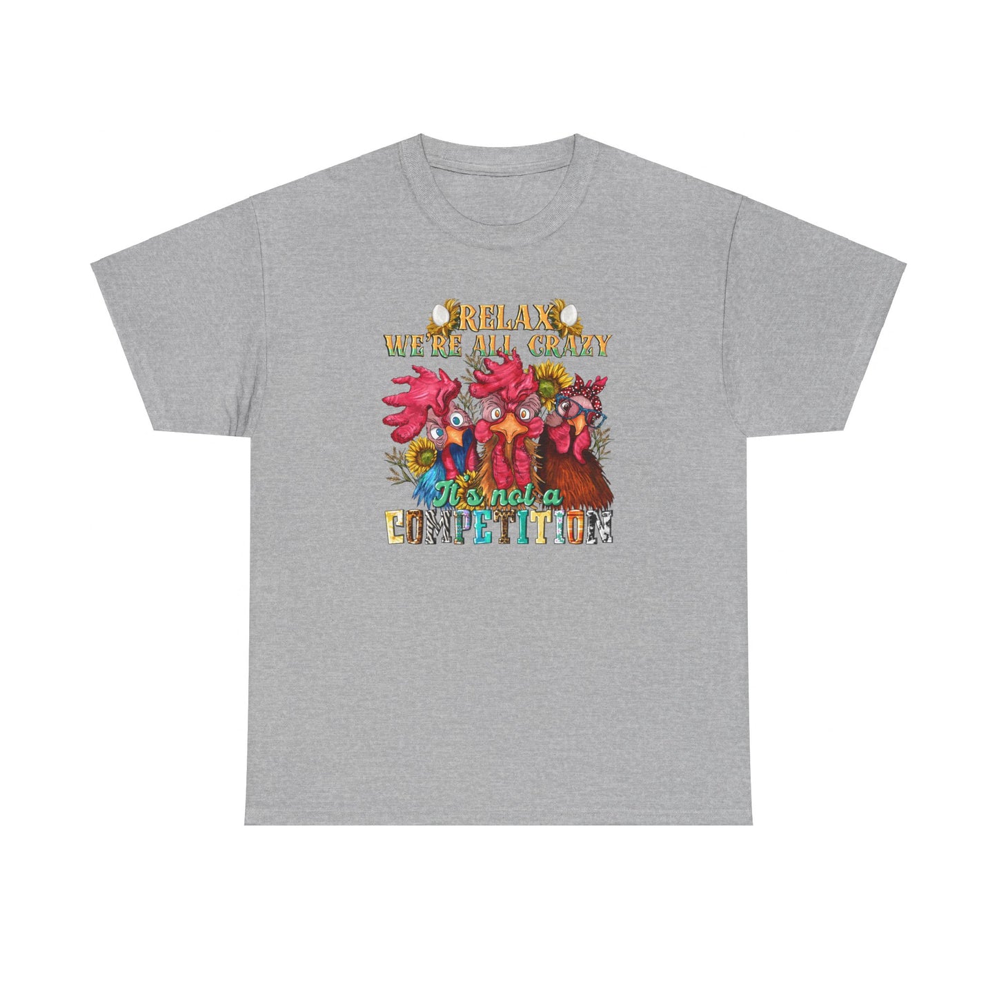 We're All Crazy | Cotton Tee - Kim’s Signature Beauty & Accessories (Store description)