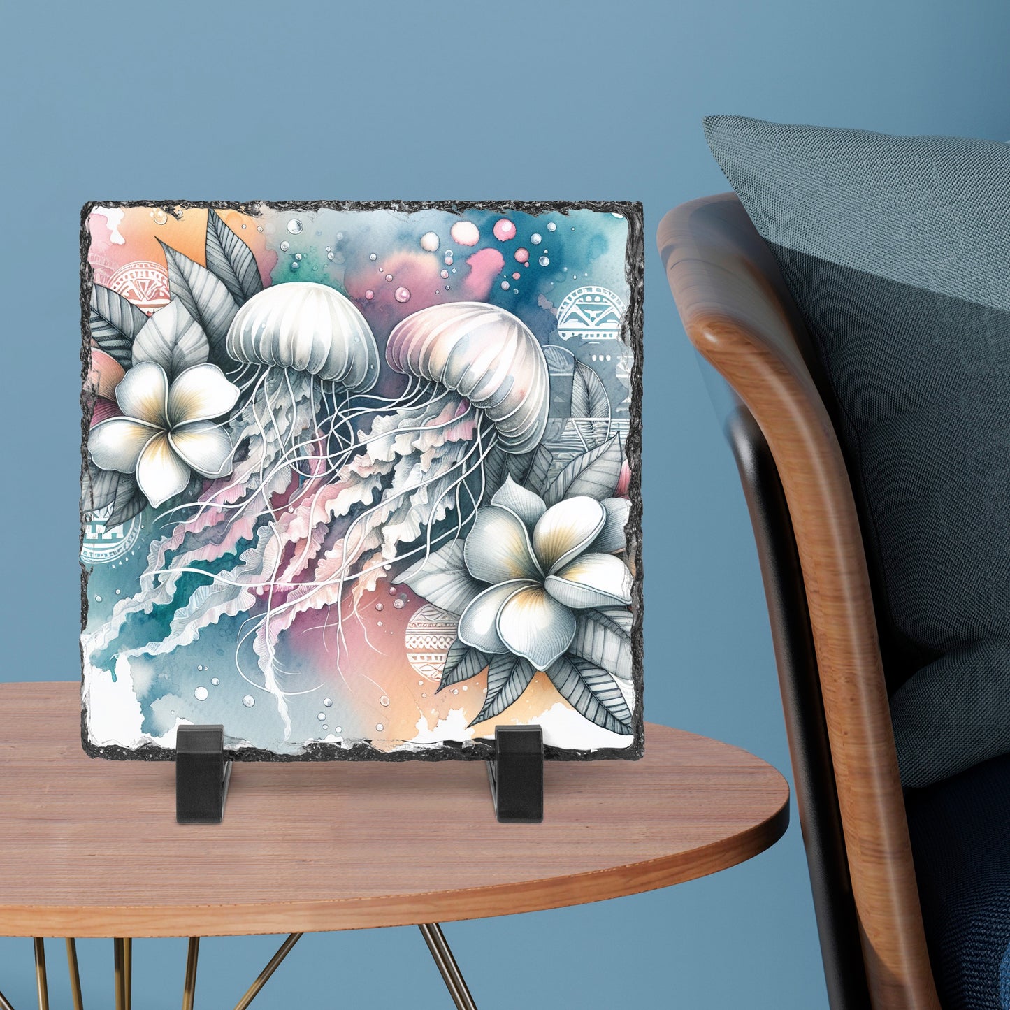 Under the Sea Square Plaque - Kim’s Signature Beauty & Accessories (Store description)