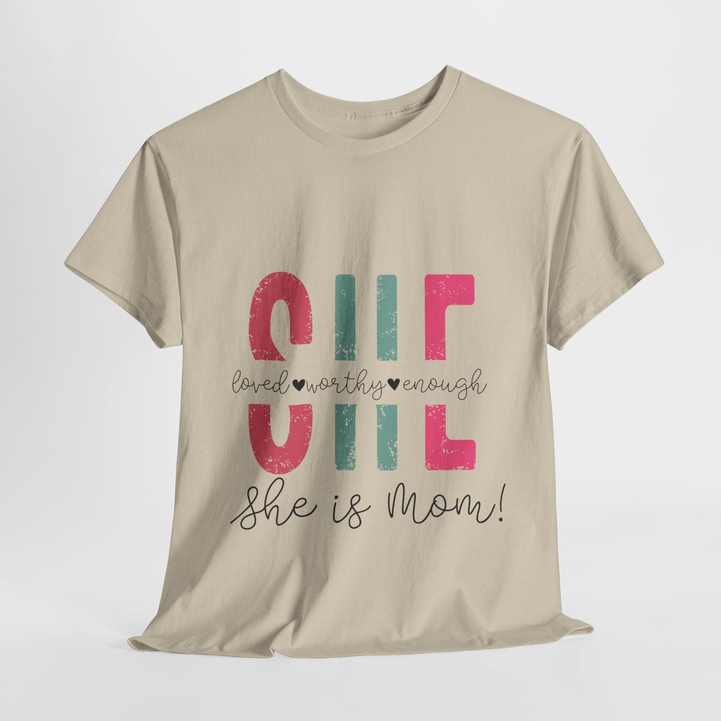 She is | Cotton Tee - Kim’s Signature Beauty & Accessories (Store description)