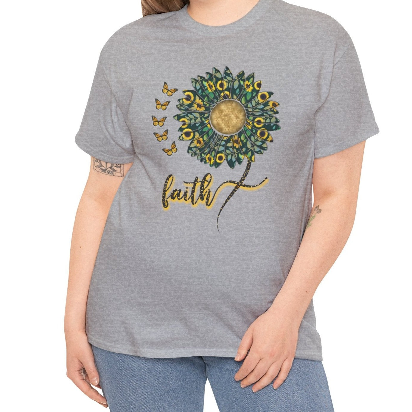 Faith & Sunflowers Tee - Kim’s Signature Beauty & Accessories (Store description)