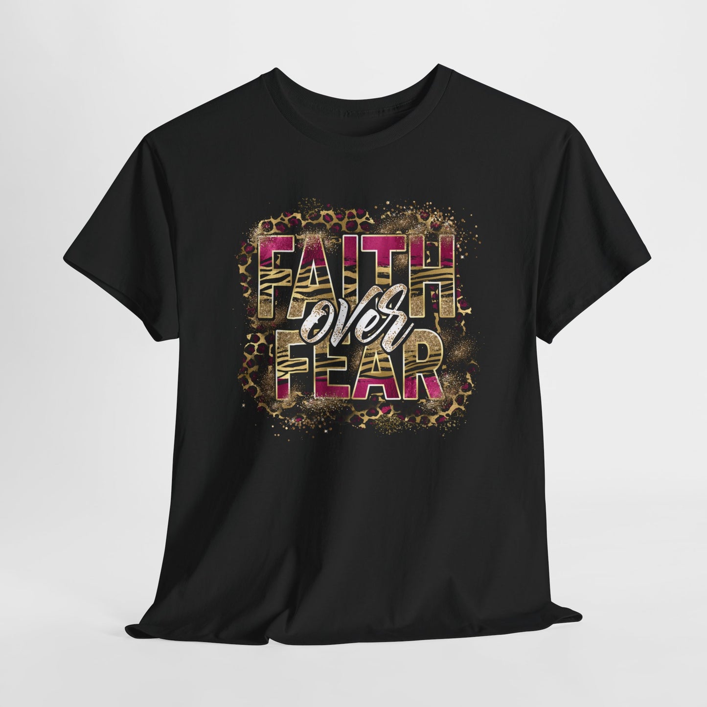 Faith Over Fear | Cotton Tee - Kim’s Signature Beauty & Accessories