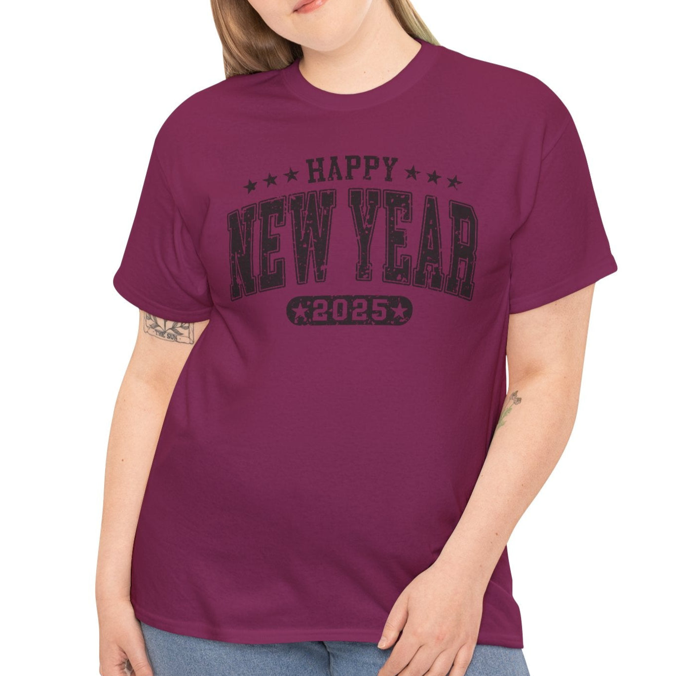 Happy New Year 2025 Unisex Tee - Kim’s Signature Beauty & Accessories (Store description)