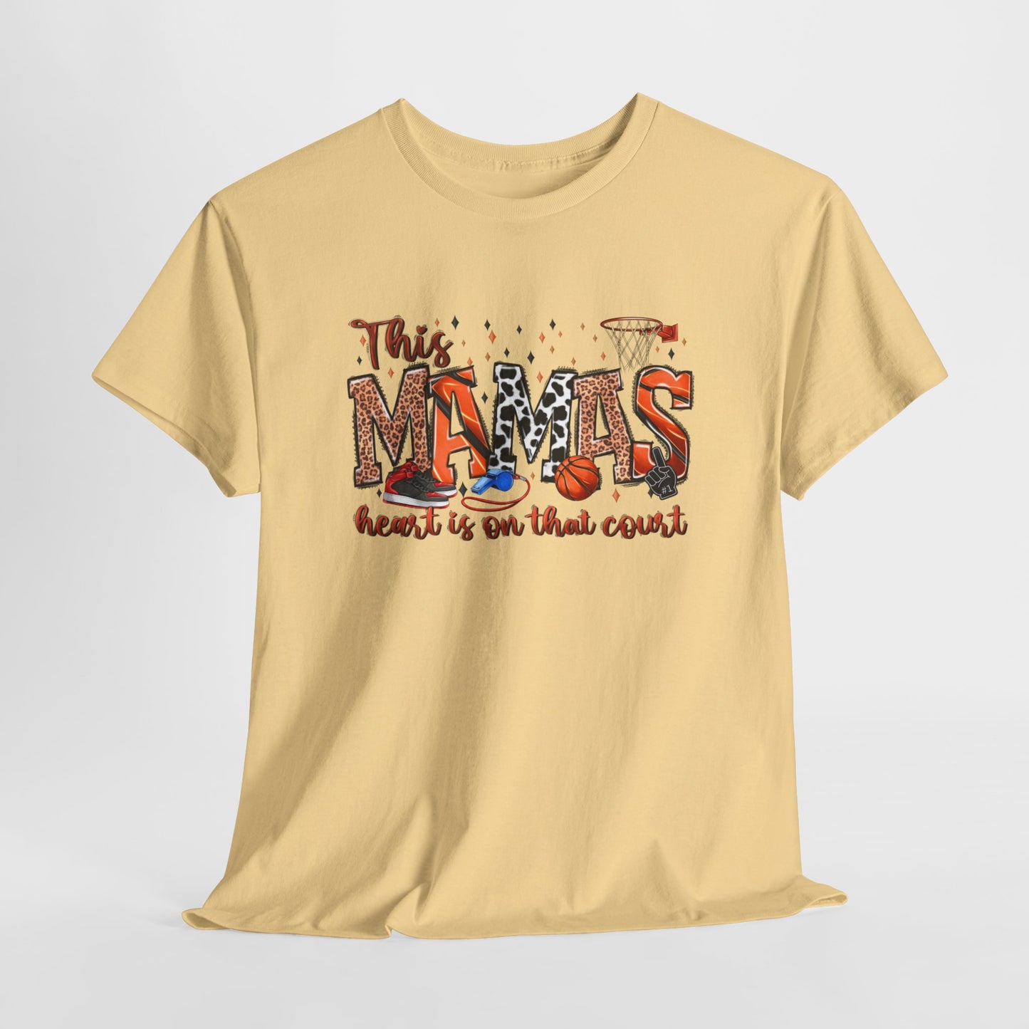 Heart on the Court Tee - Kim’s Signature Beauty & Accessories (Store description)