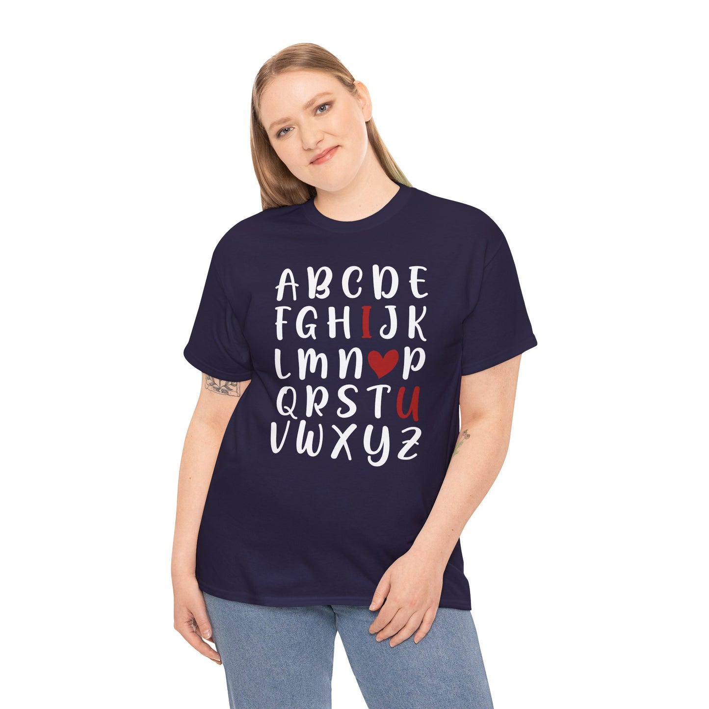A-Z I LOVE YOU Tee - Kim’s Signature Beauty & Accessories (Store description)