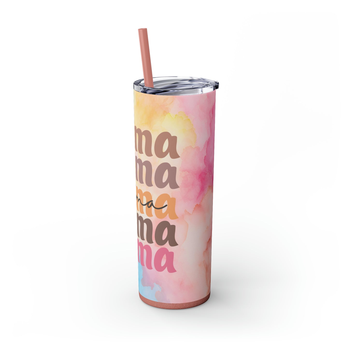 Mama, Mama | Skinny Tumbler with Straw, 20oz - Kim’s Signature Beauty & Accessories (Store description)