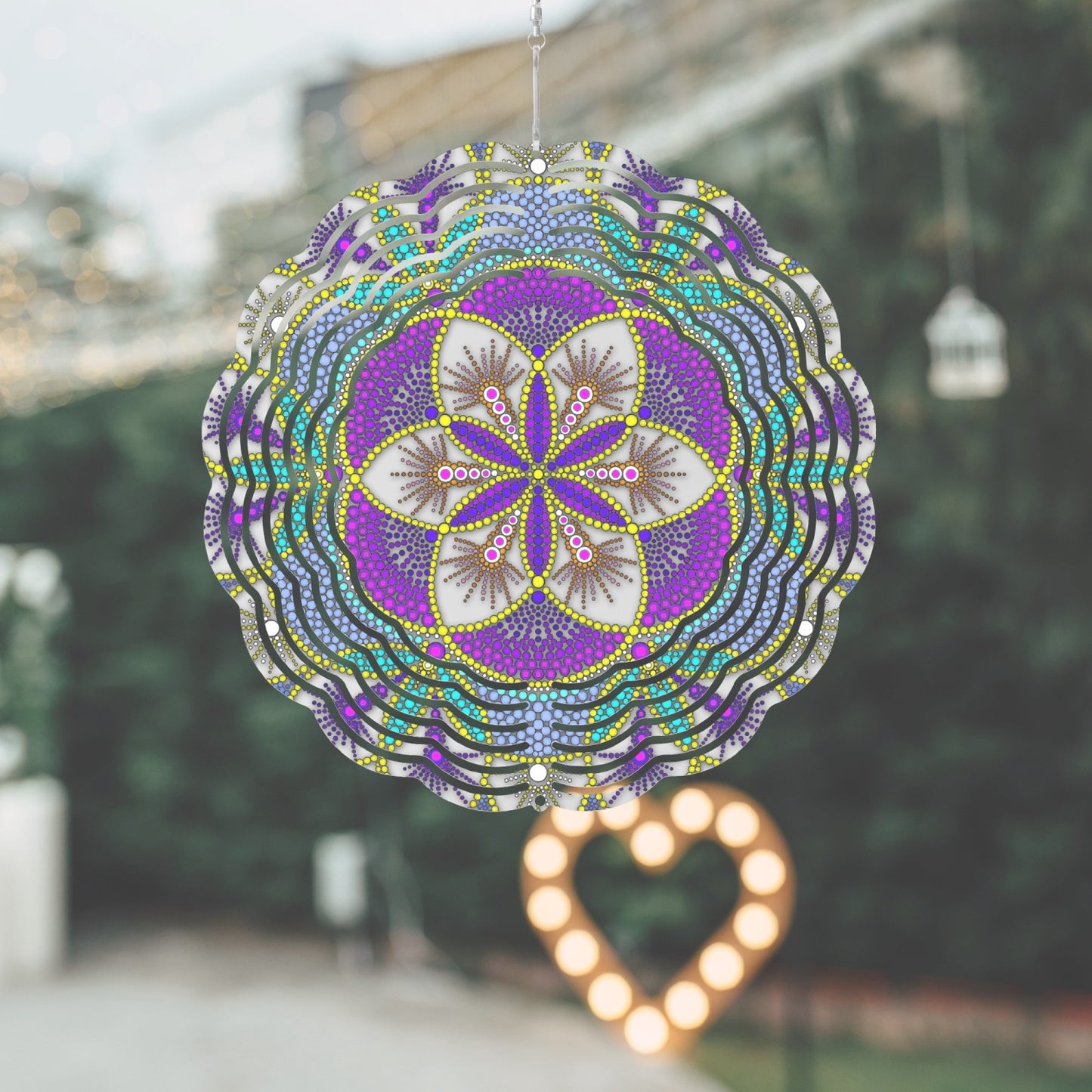 Arcadian flower Wind Spinner - Kim’s Signature Beauty & Accessories (Store description)