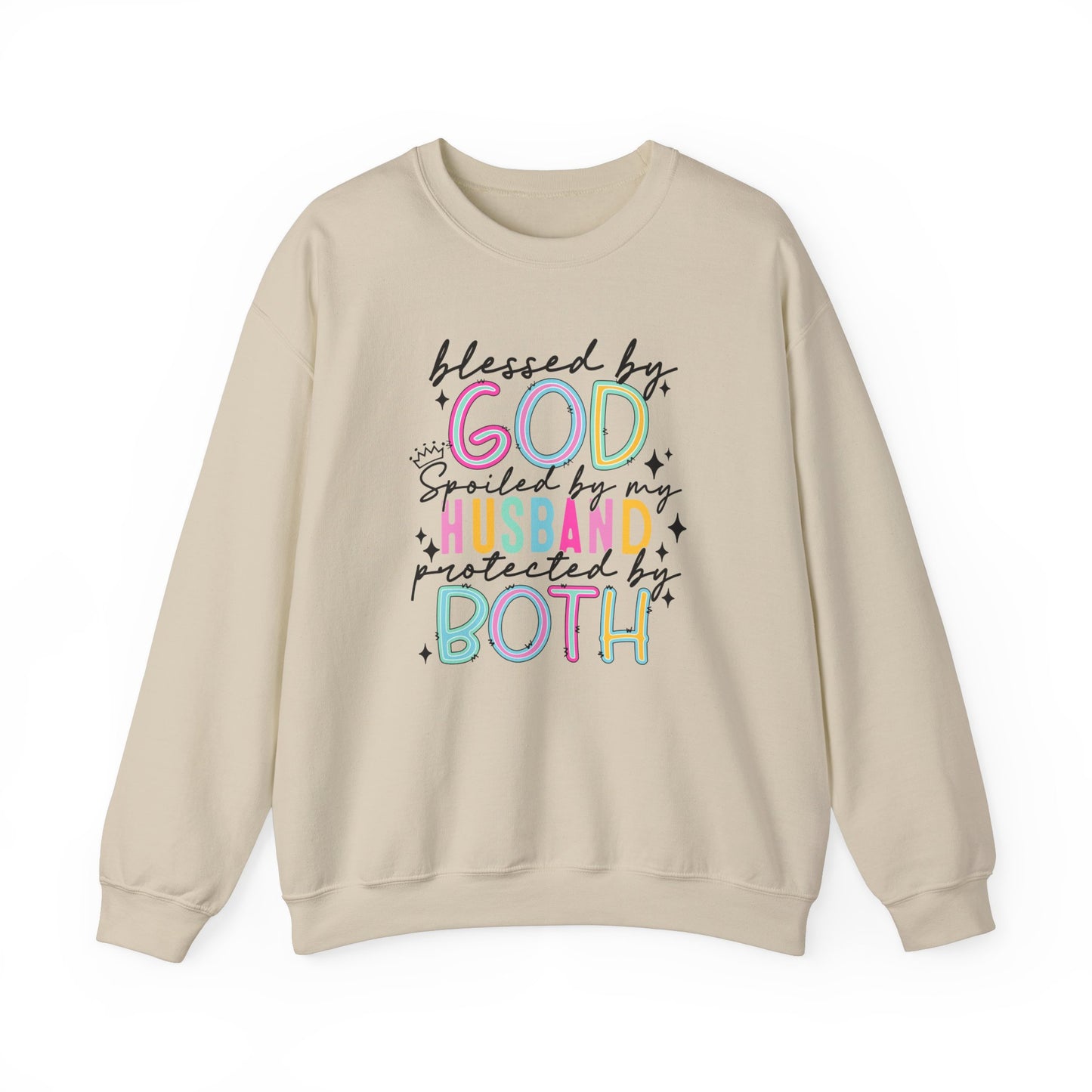 Faith, Love, and Protection Sweatshirt - Kim’s Signature Beauty & Accessories (Store description)