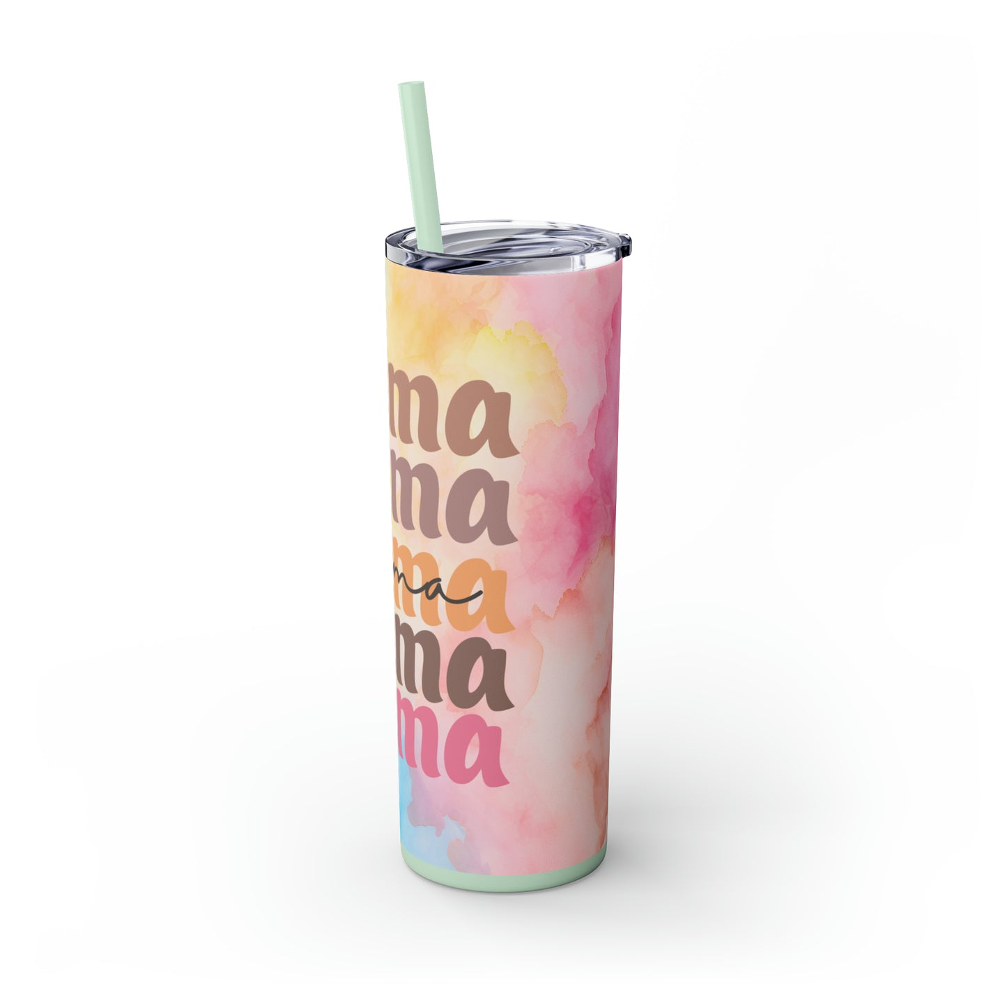 Mama, Mama | Skinny Tumbler with Straw, 20oz - Kim’s Signature Beauty & Accessories (Store description)