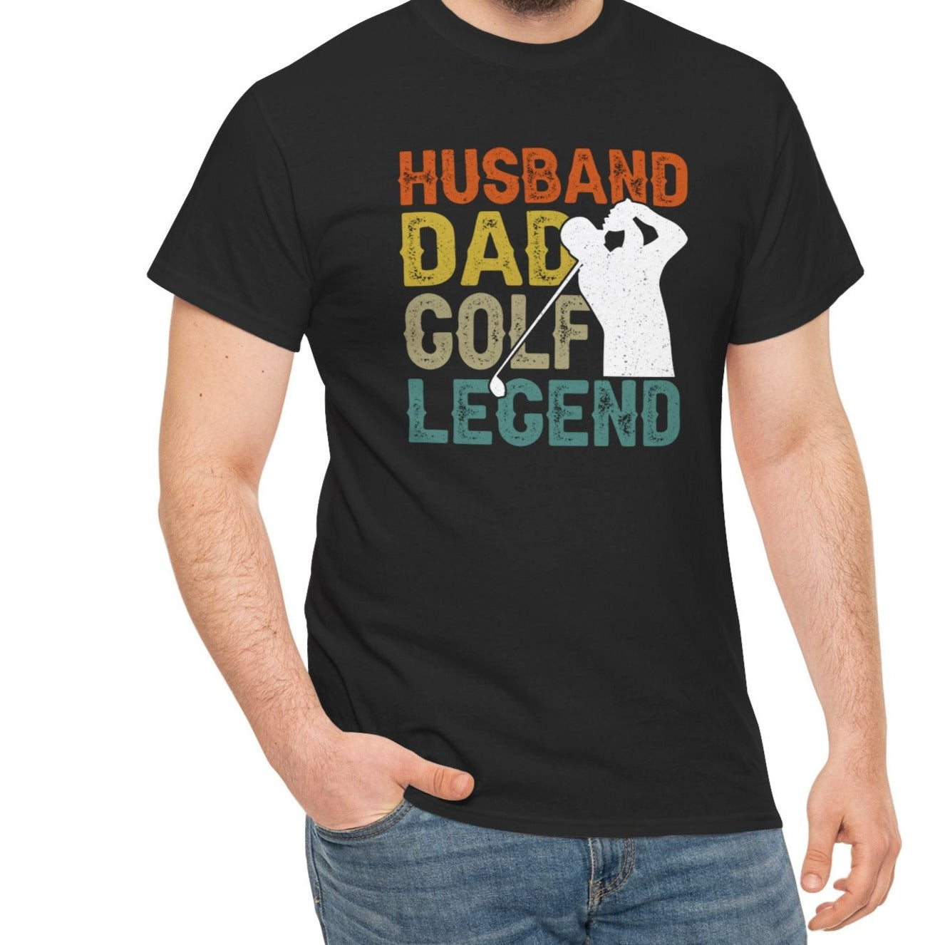 Husband, Dad, Golf, Legend | Tee - Kim’s Signature Beauty & Accessories