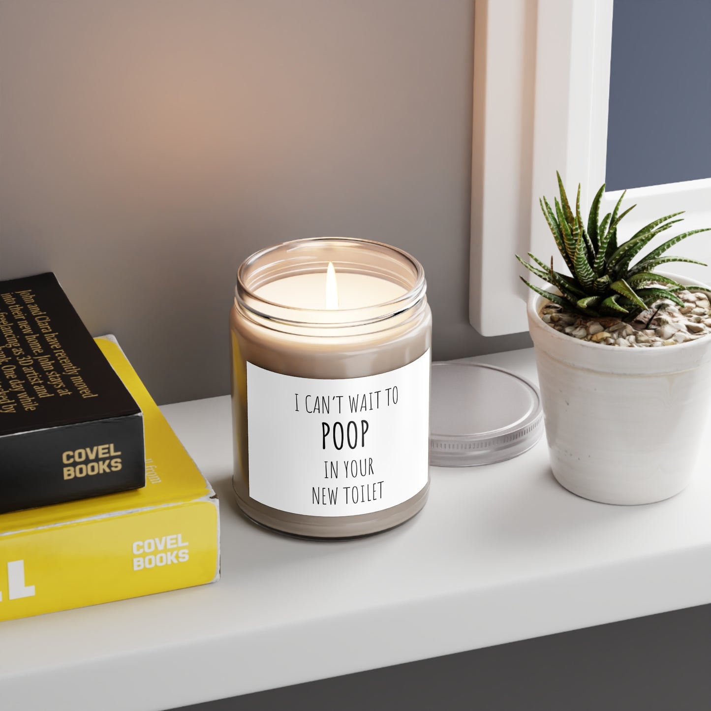 Can't wait To Poop in your New Toilet | Candles, 9oz - Kim’s Signature Beauty & Accessories (Store description)