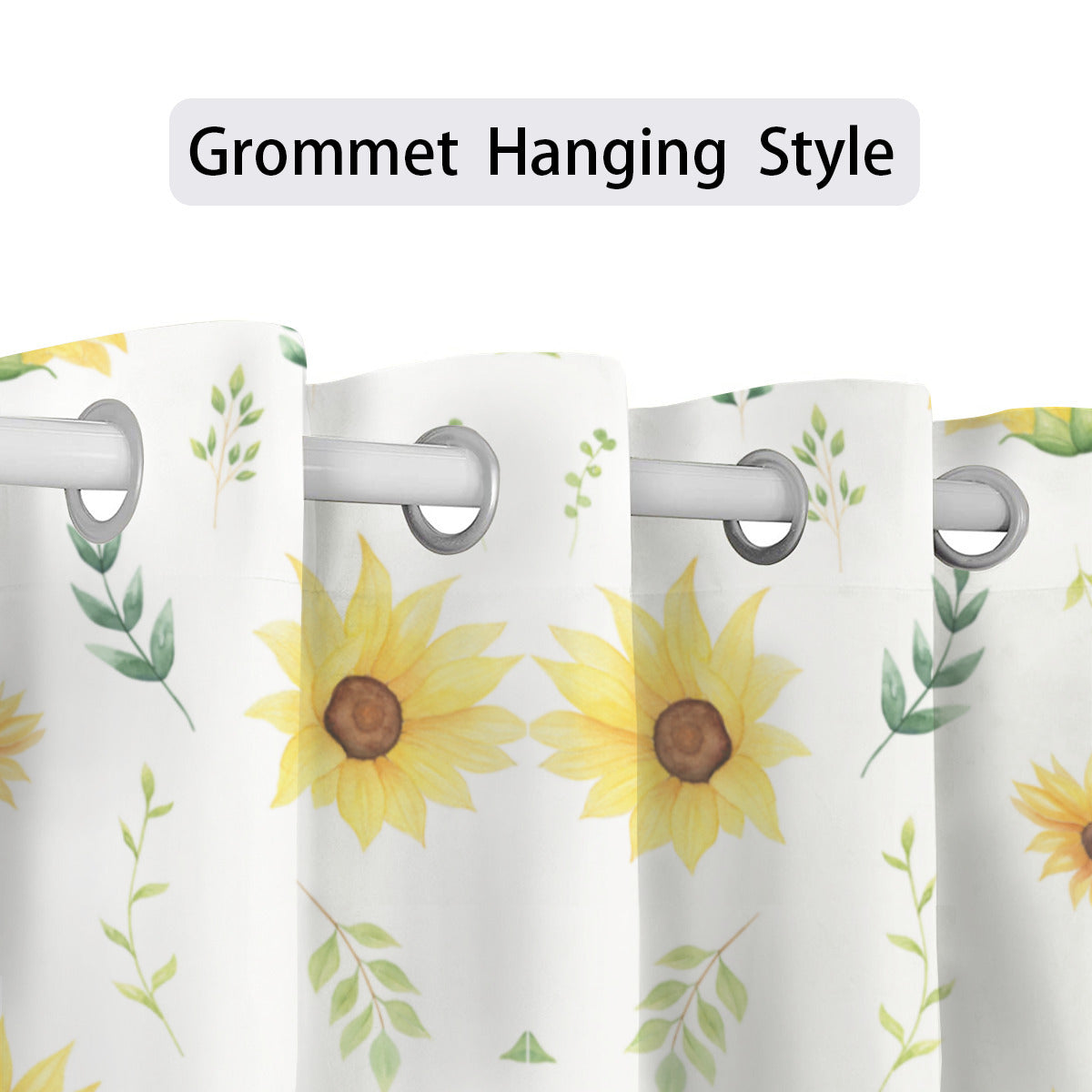Yellow Blooms | Curtains - Kim’s Signature Beauty & Accessories (Store description)