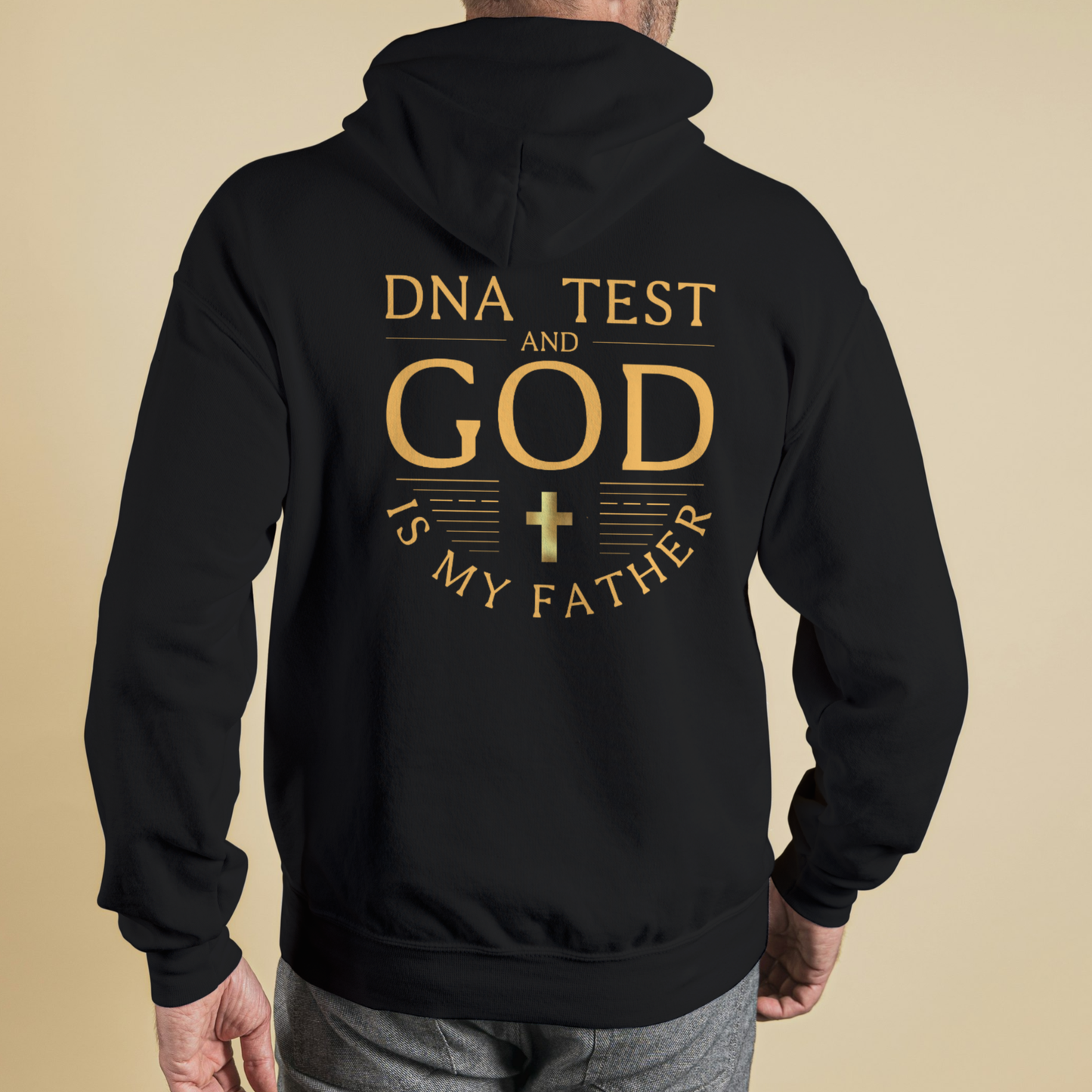 DNA Test and God Is My Father Zip-Up Hoodie - Kim’s Signature Beauty & Accessories