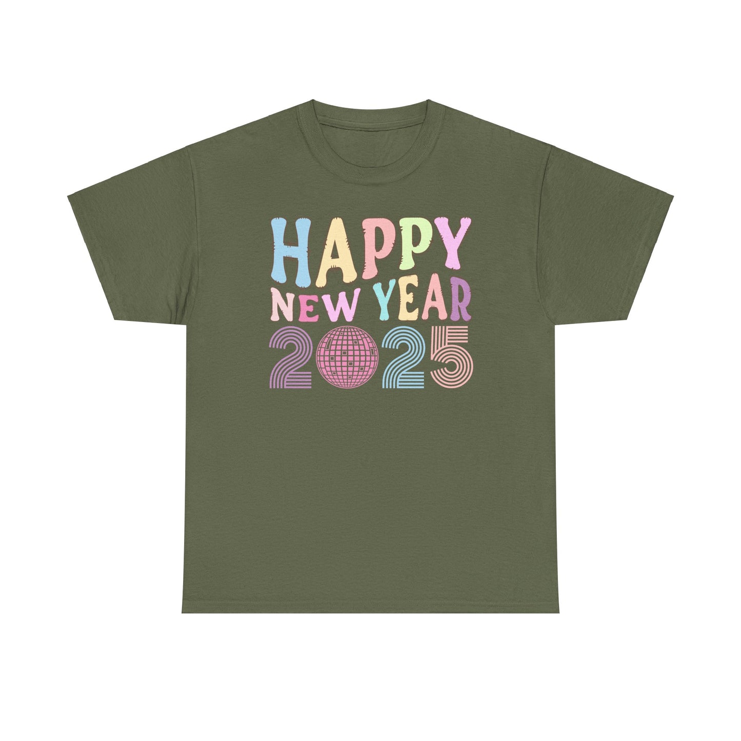 Happy New Year 2025 Retro Tee - Kim’s Signature Beauty & Accessories (Store description)