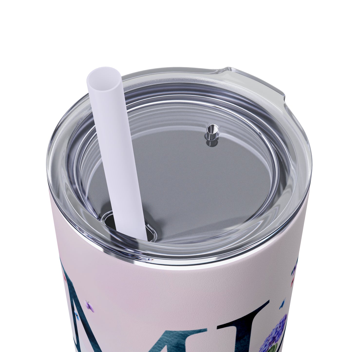 Mum | Skinny Tumbler with Straw, 20oz - Kim’s Signature Beauty & Accessories