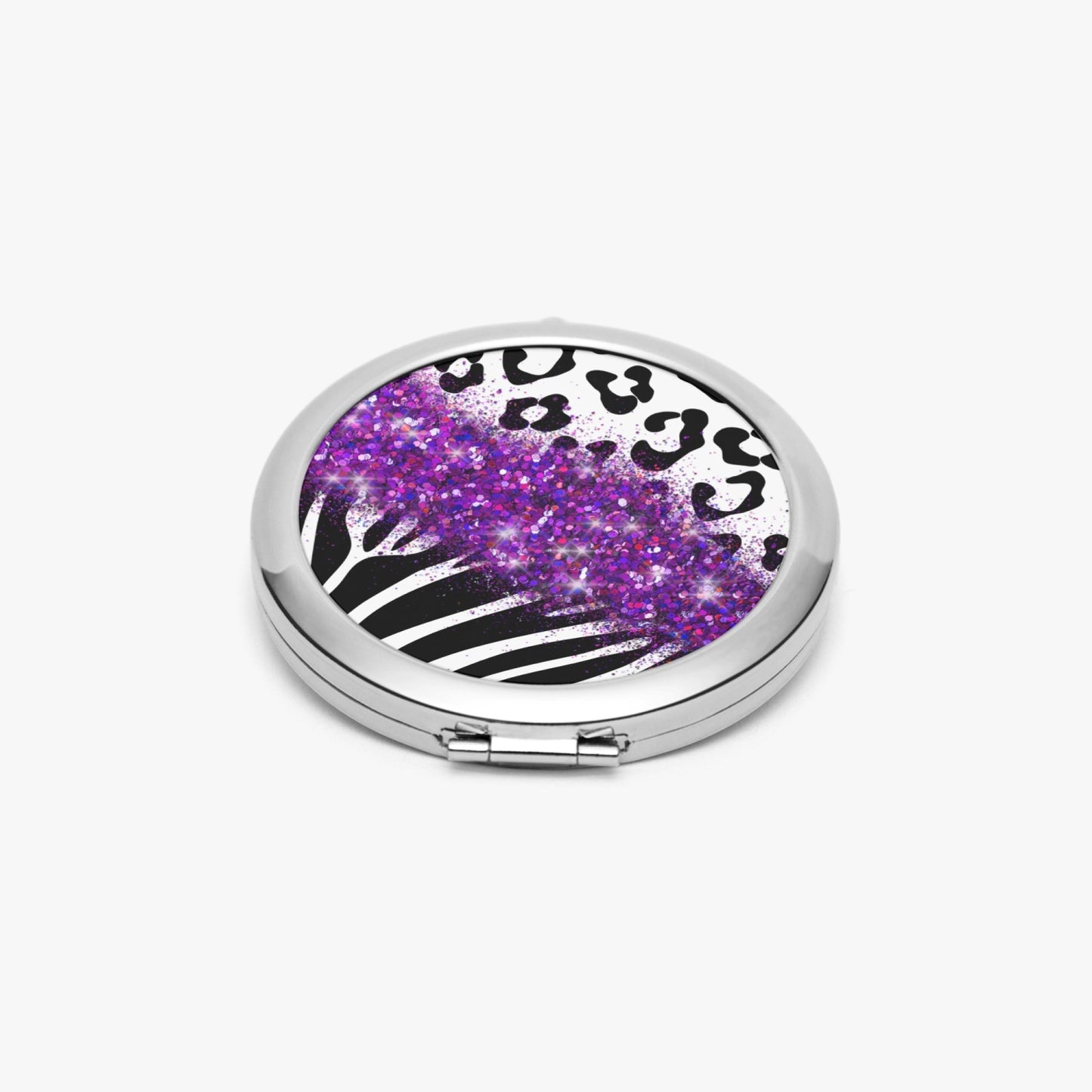 Purple Glitter | Compact Mirror - Kim’s Signature Beauty & Accessories