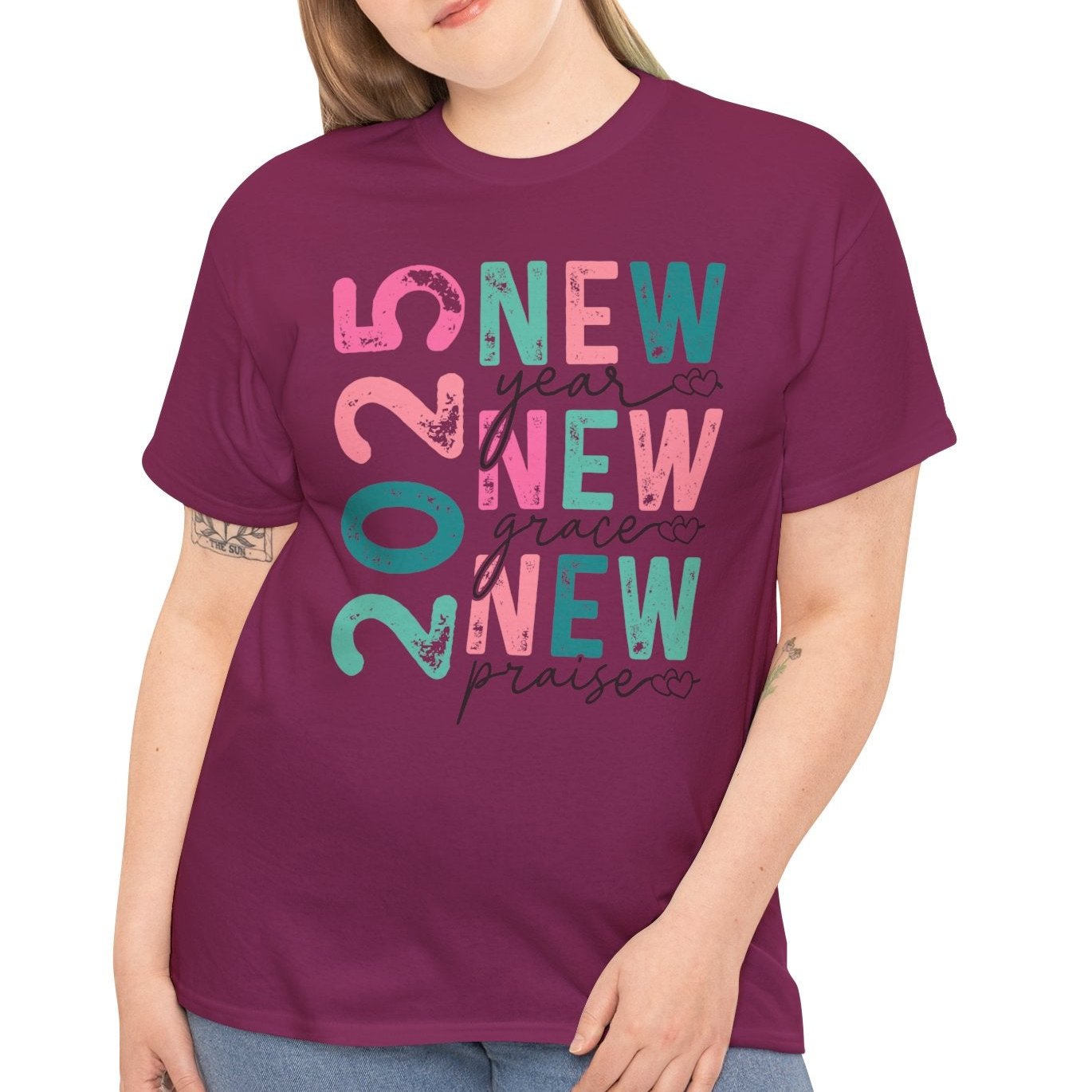 2025 New Year, New Grace Tee - Kim’s Signature Beauty & Accessories (Store description)