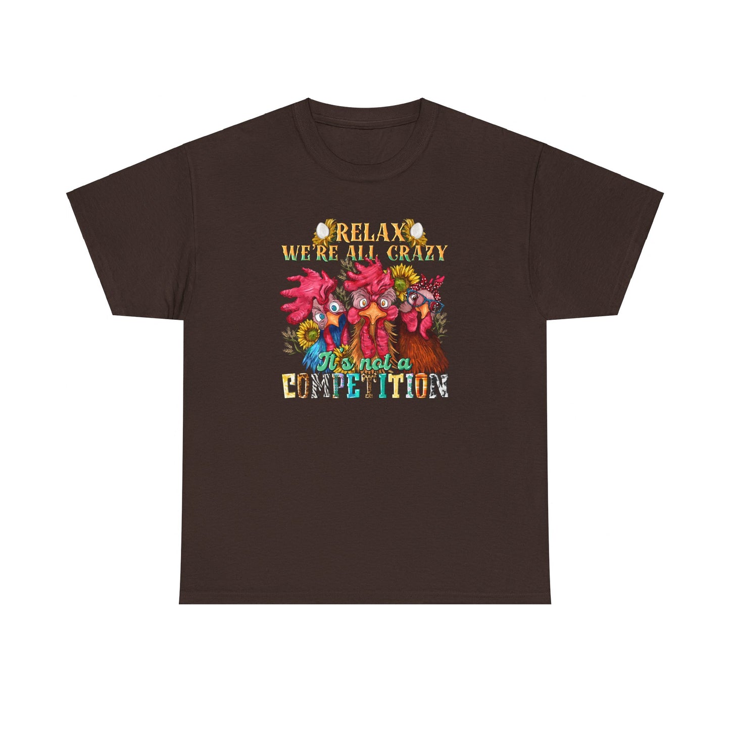 We're All Crazy | Cotton Tee - Kim’s Signature Beauty & Accessories (Store description)