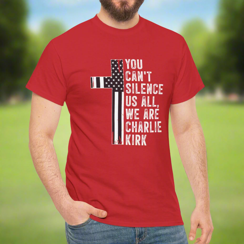 You Can’t Silence Us All Tee – Unisex Heavy Cotton - Kim’s Signature Beauty & Accessories