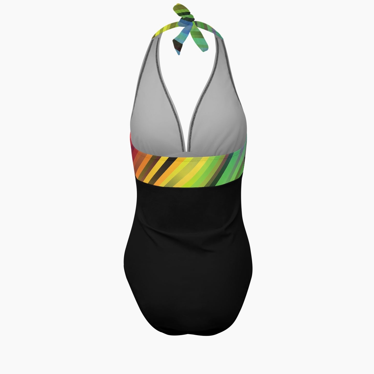 Color Cascade | Women's One-Piece Swimsuit - Kim’s Signature Beauty & Accessories (Store description)